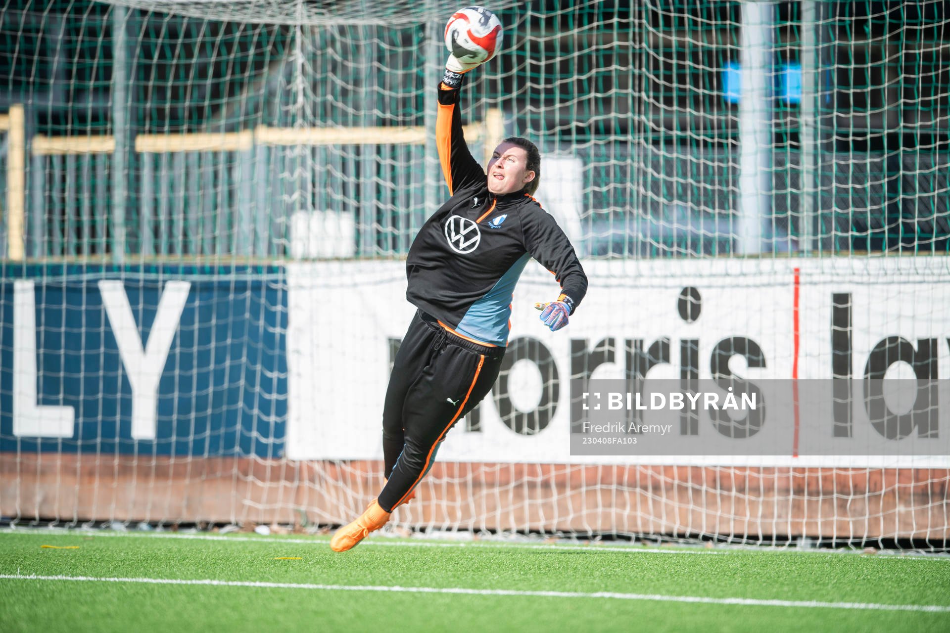 Malmö FFs målvakt Linnea Hagberg