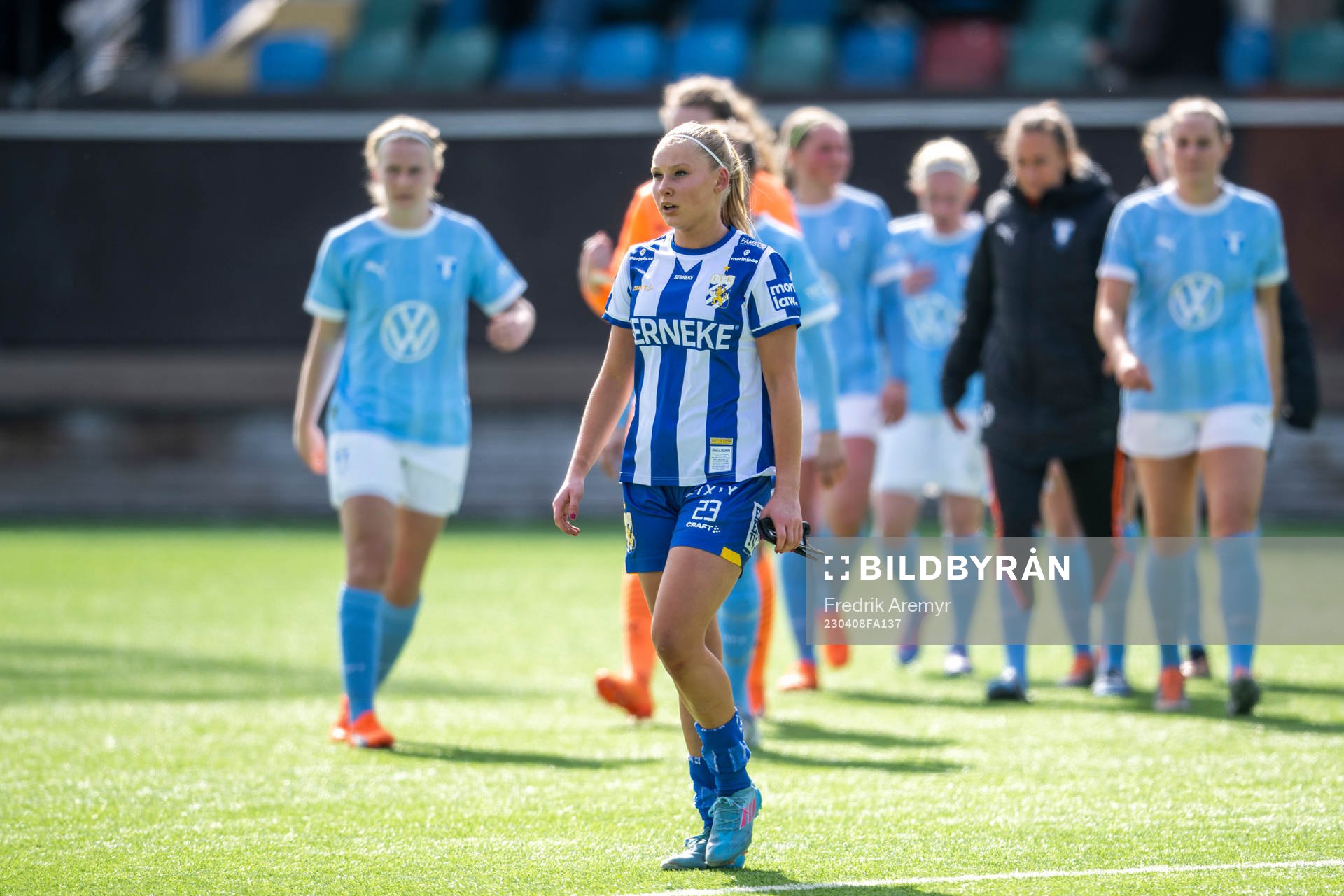 IFK Göteborgs Leia Molund deppar