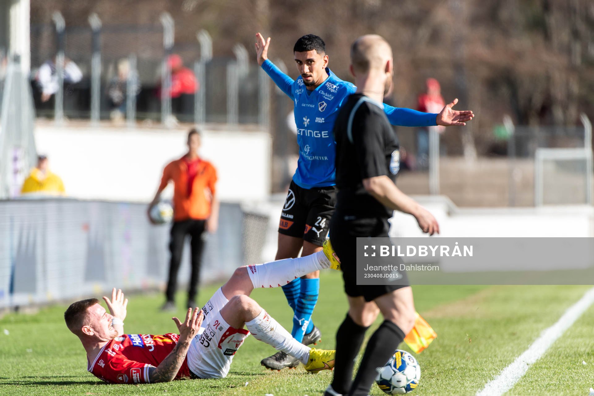 Degerfors Rasmus Örqvist och Halmstads Amir Al-Ammari