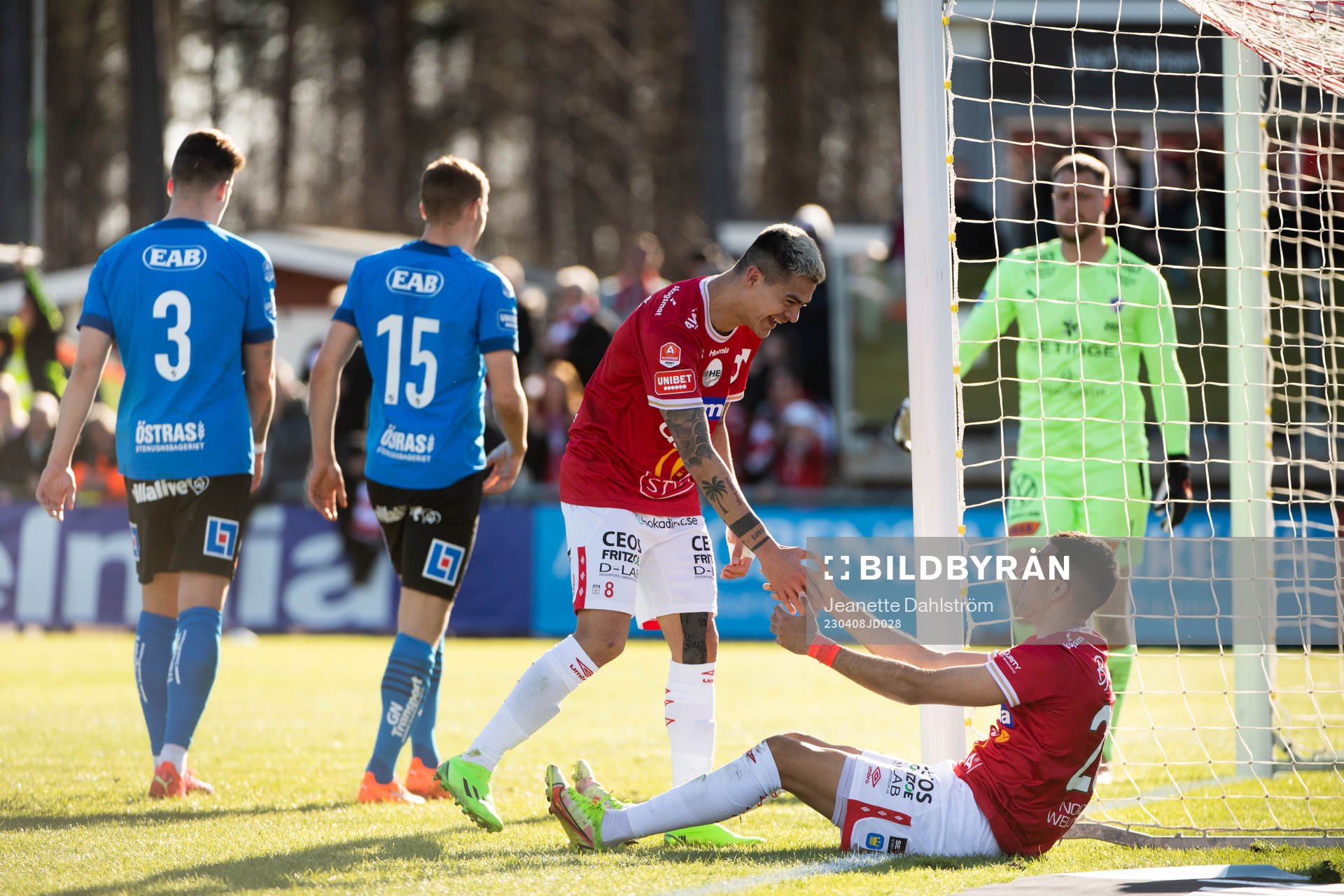 Degerfors Diego De Jesus Campos Ballestero och Elyas