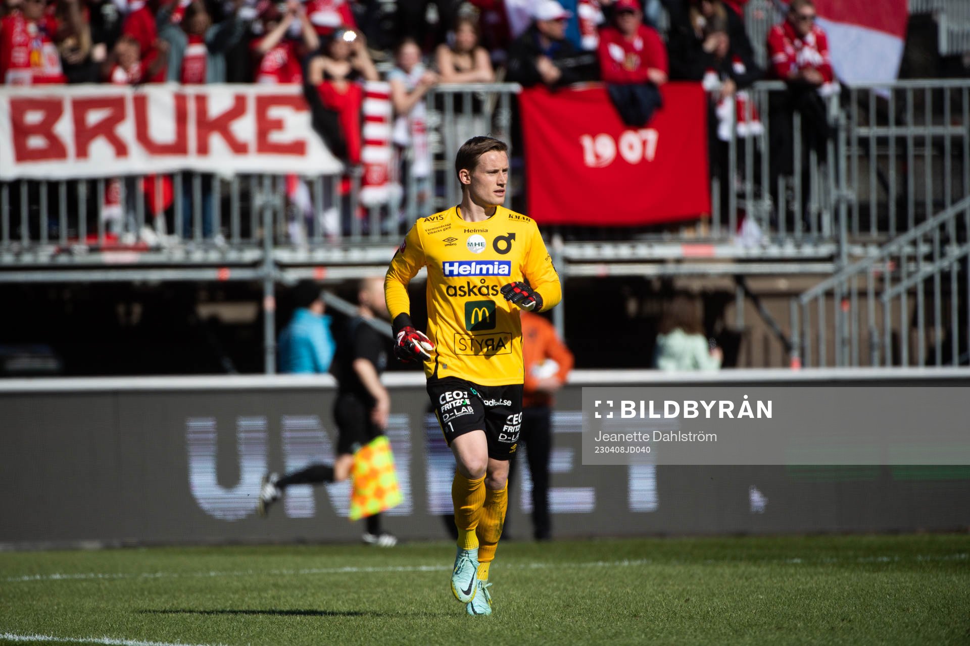 Degerfors målvakt Sondre Lovseth Rossbach