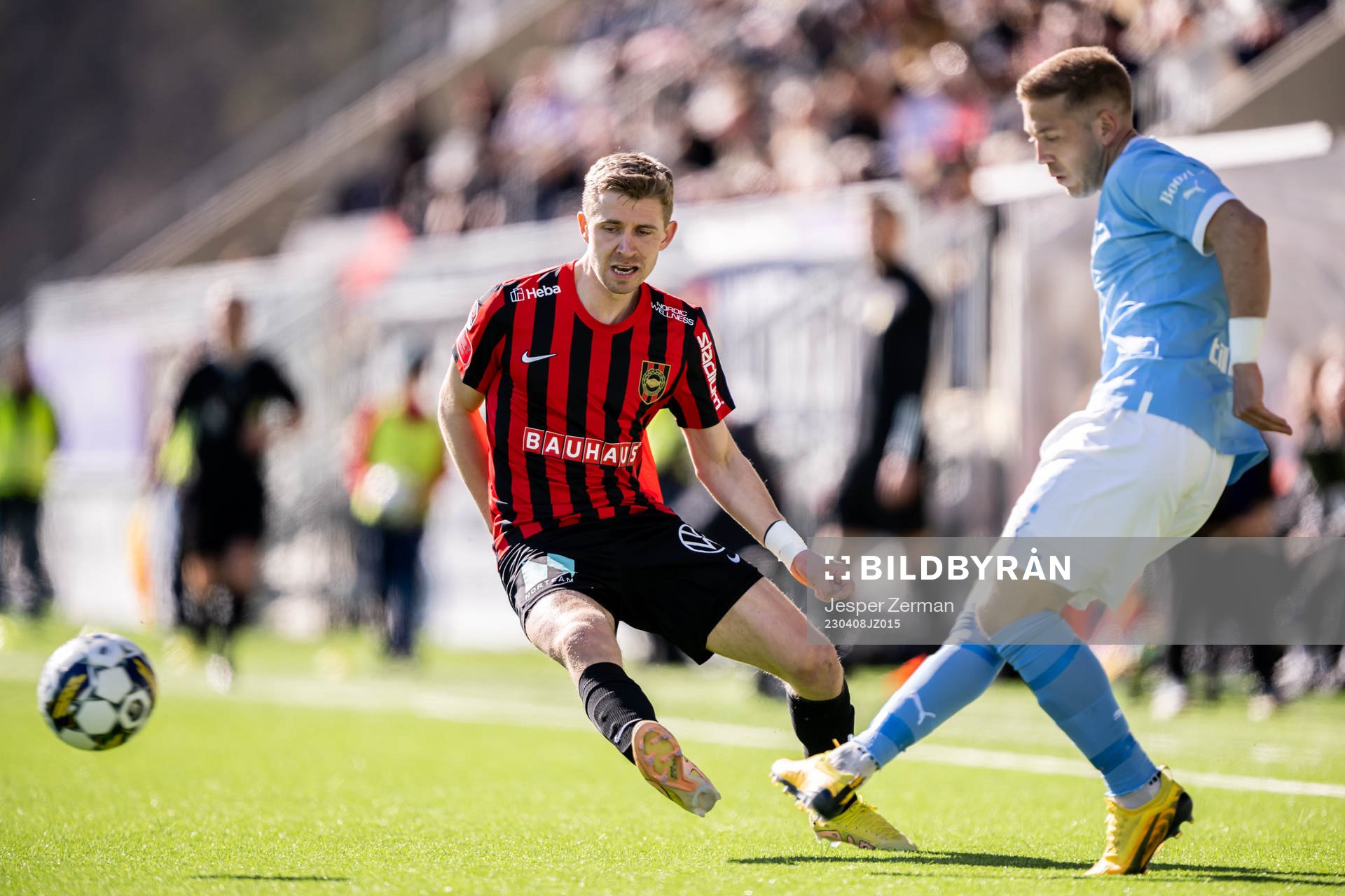 Brommapojkarnas Ludvig Fritzson och Malmö FFs Anton