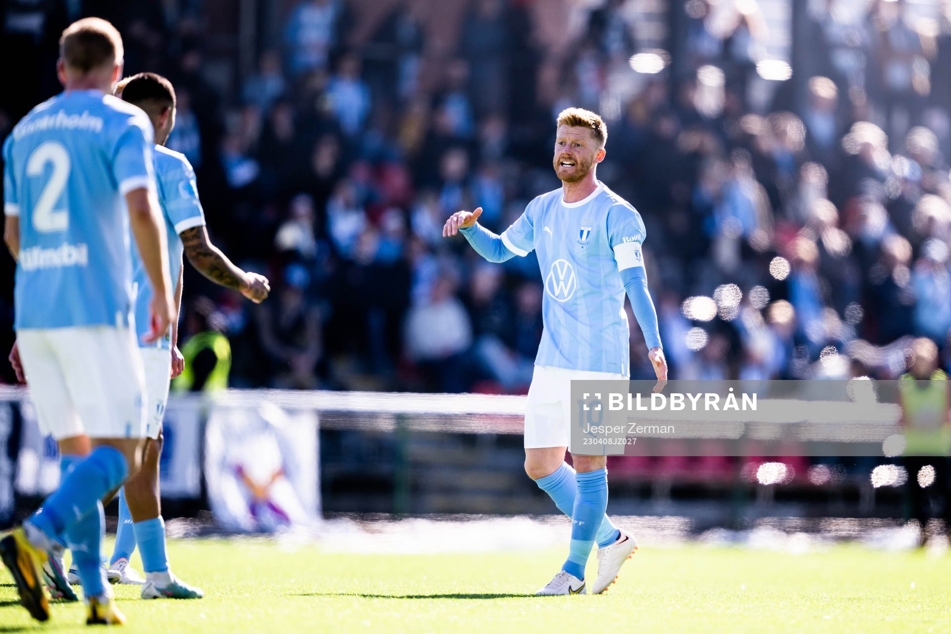 Malmö FFs Anders Christiansen deppar