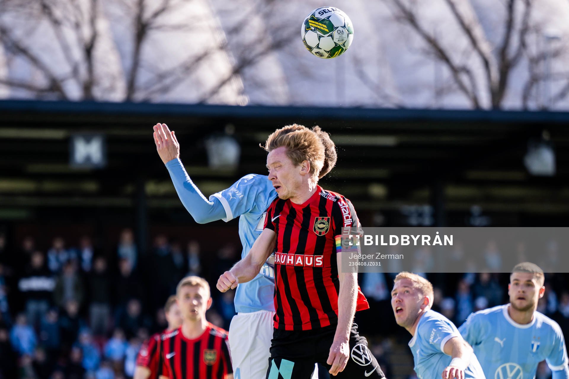 Malmö FFs Lasse Nielsen och Brommapojkarnas Gustav