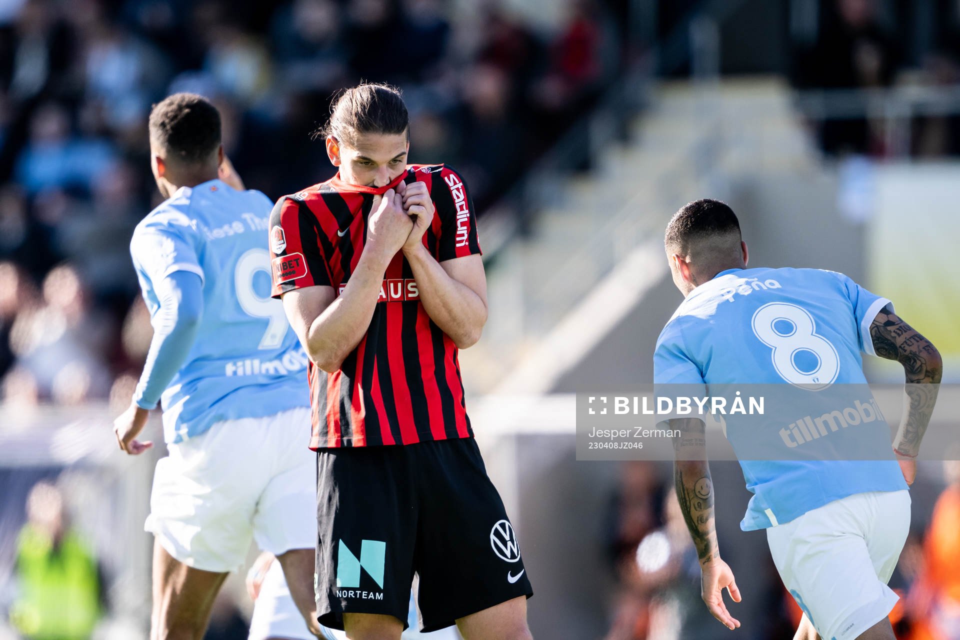 Brommapojkarnas Nikola Vasic deppar