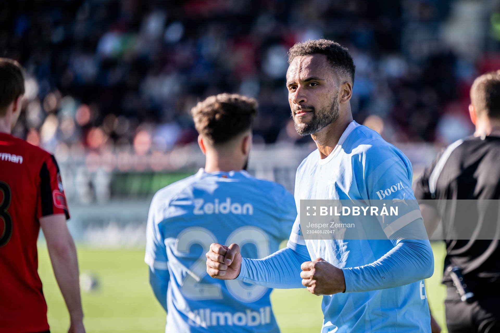 Malmö FFs Isaac Kiese Thelin jublar