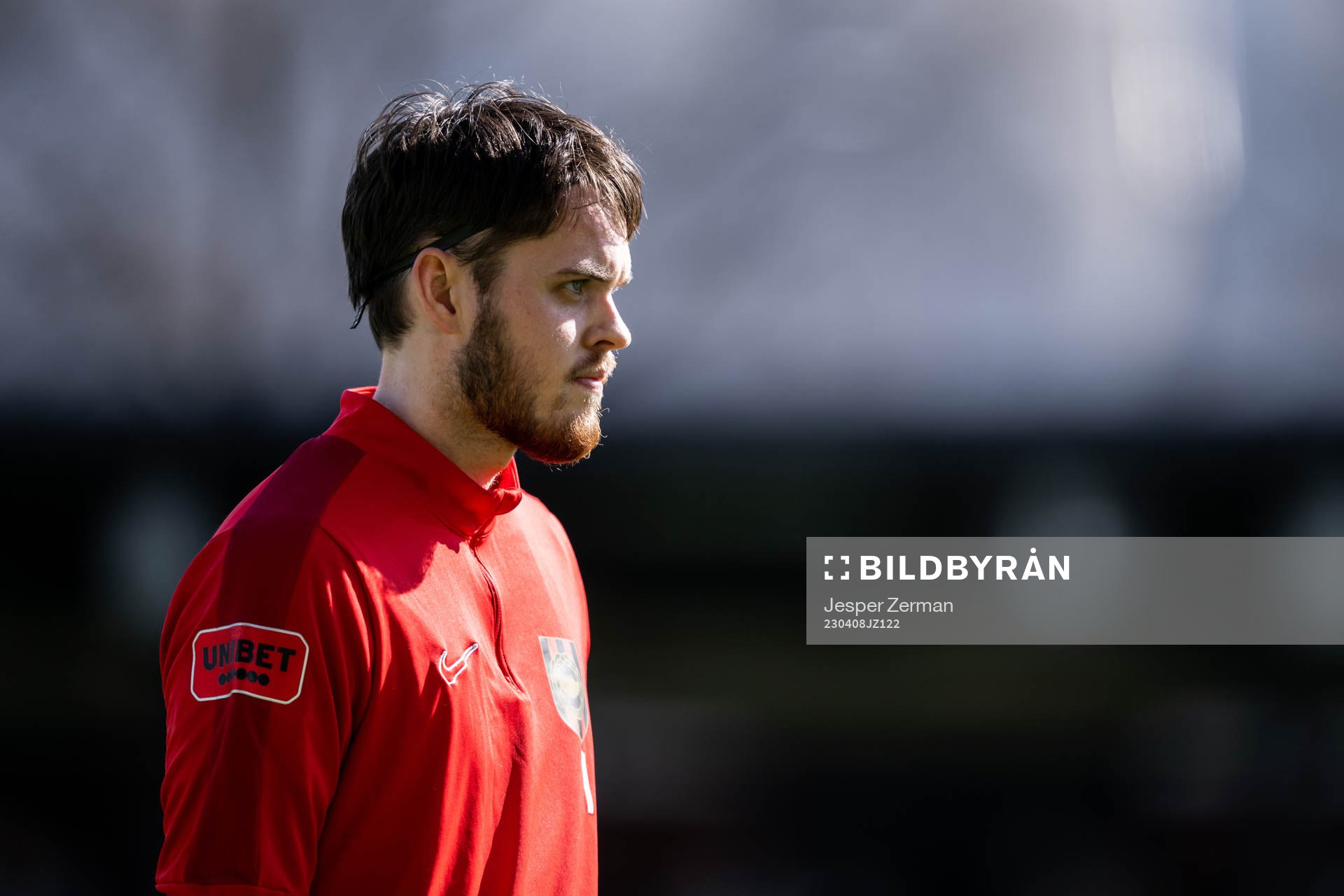 Brommapojkarnas målvakt Oscar Linnér