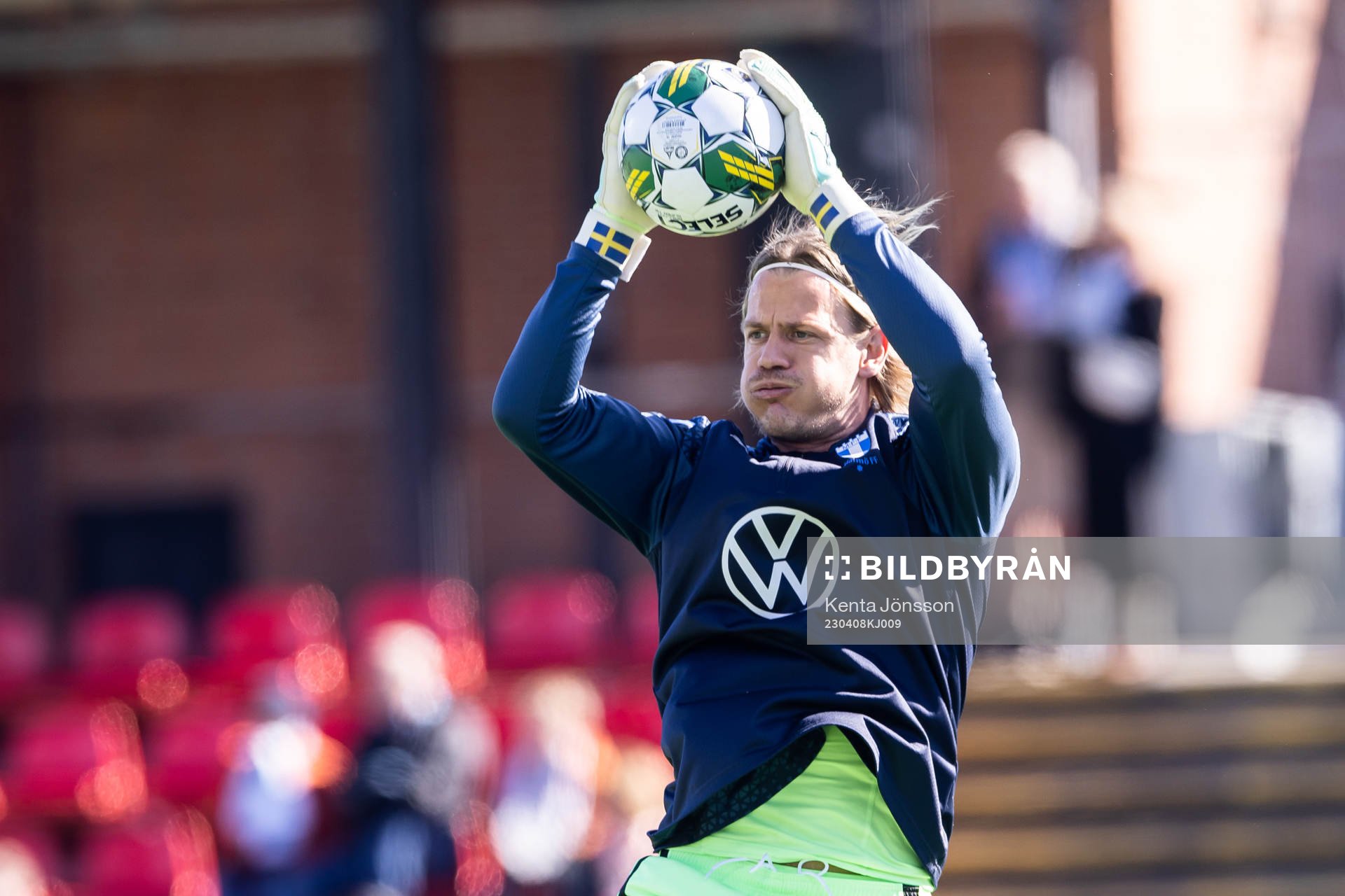 Malmö FFs målvakt Johan Dahlin