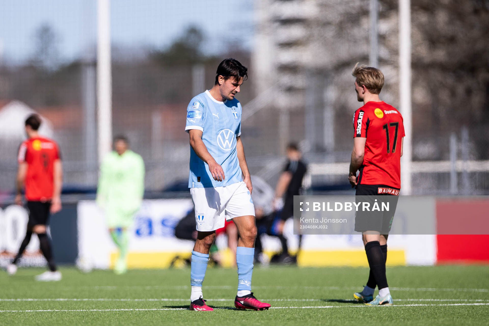 Malmö FFs Stefano Vecchia deppar