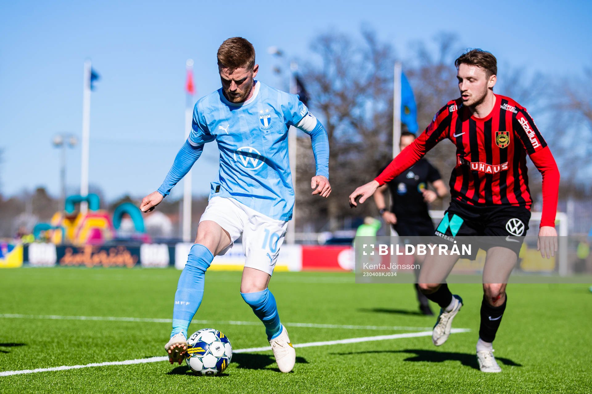 Malmö FFs Anders Christiansen och Brommapojkarnas