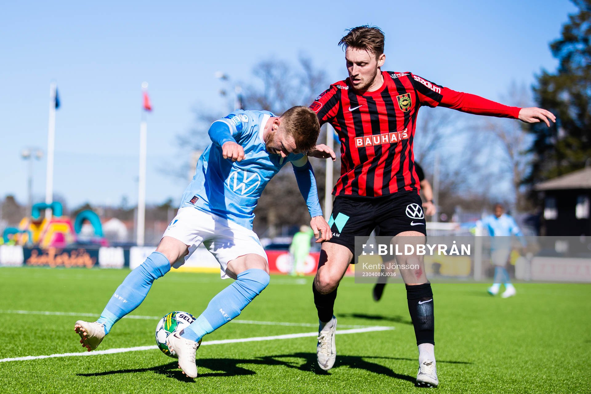 Malmö FFs Anders Christiansen och Brommapojkarnas
