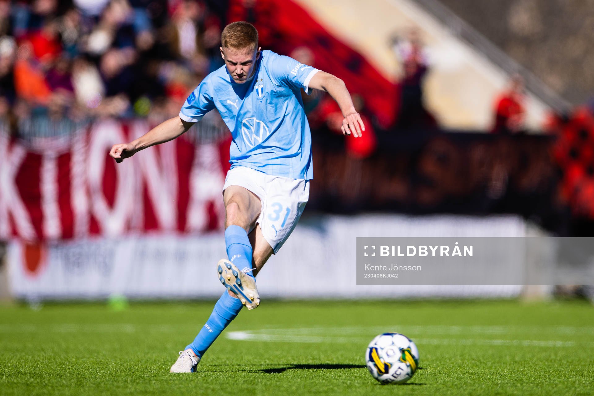 Malmö FFs Hugo Larsson