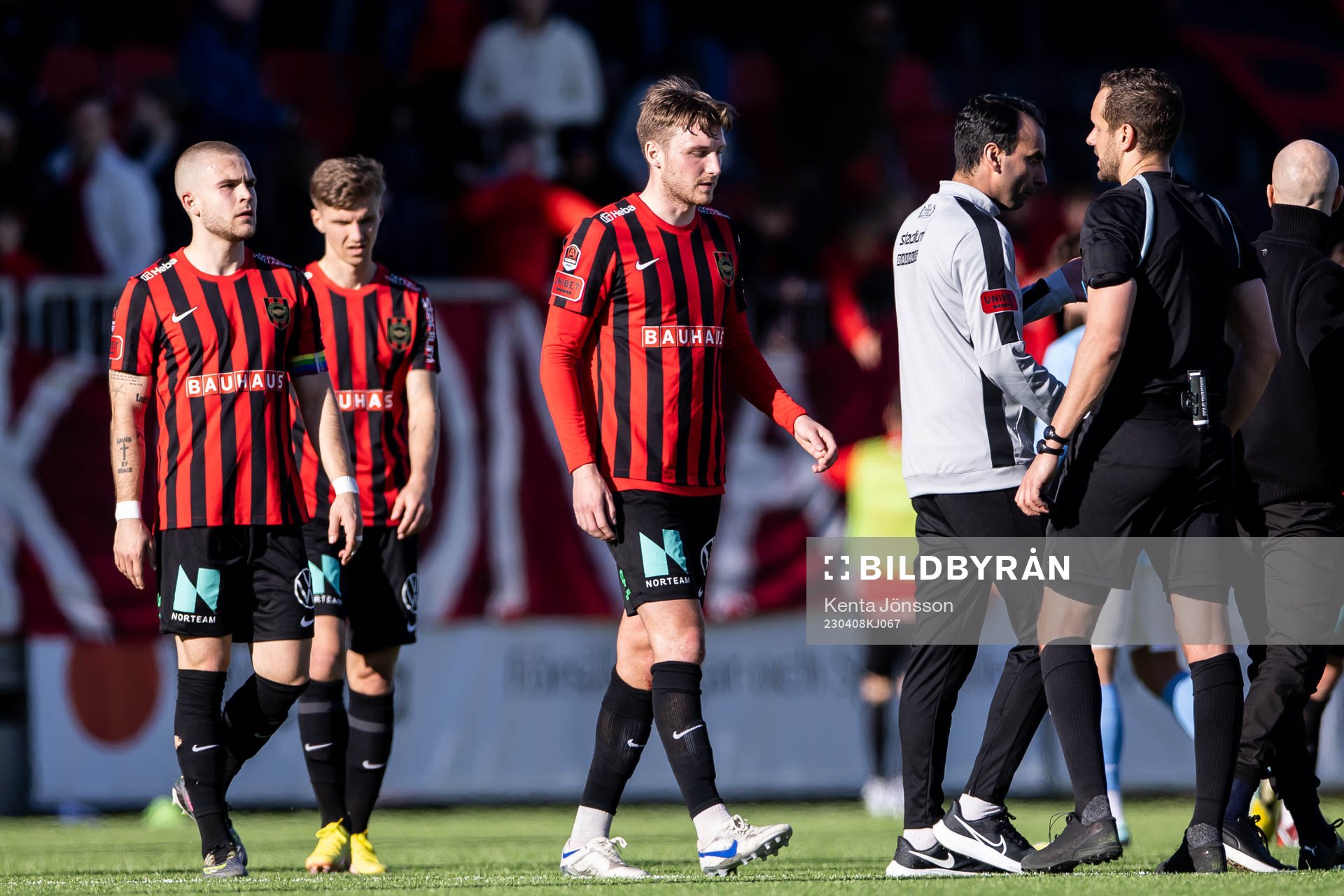 Brommapojkarnas Amadeus Sögaard och Alexander Abrahamsson