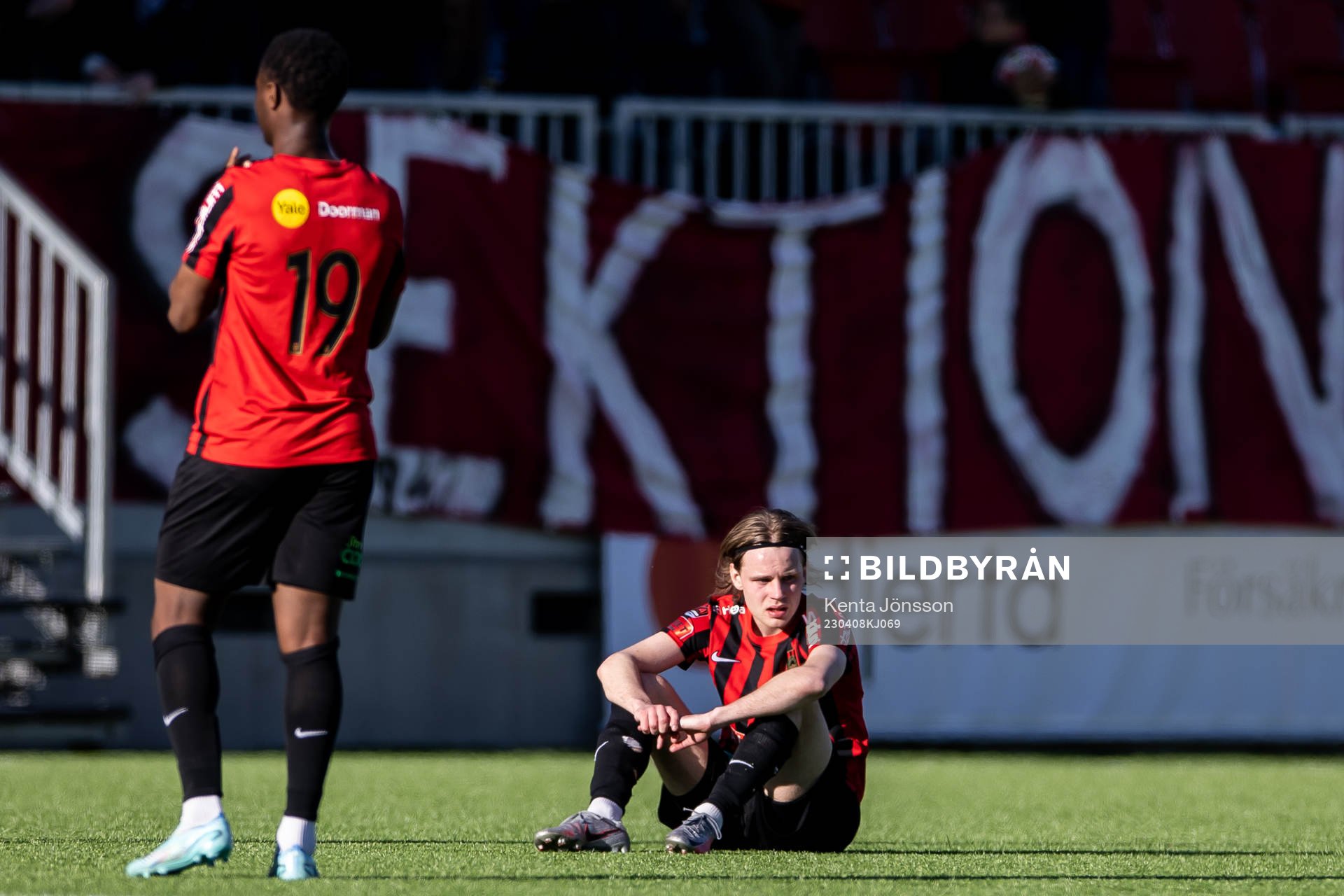 Brommapojkarnas Oscar Pettersson deppar