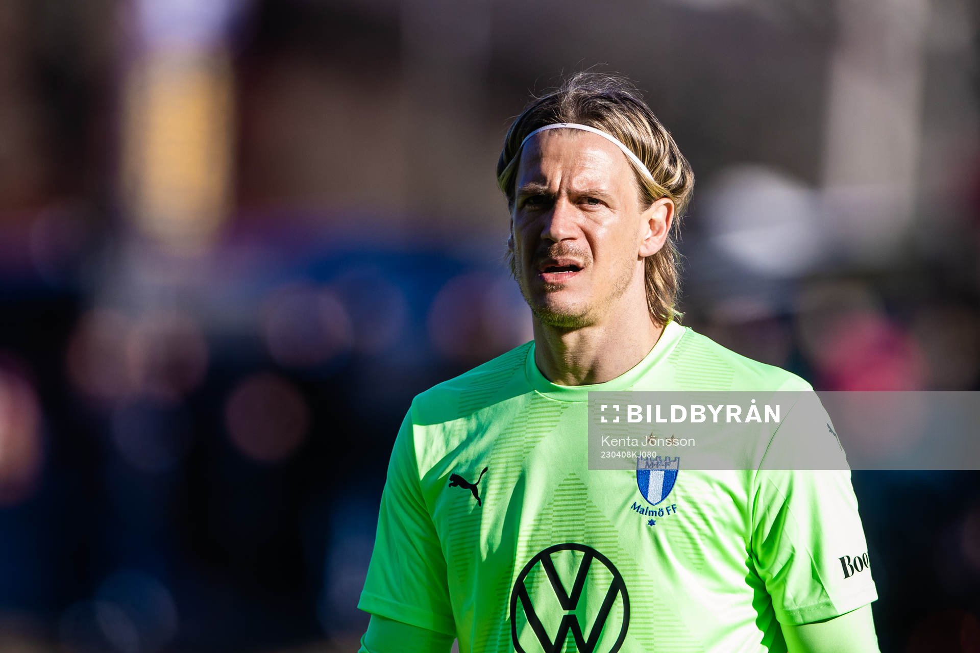 Malmö FFs målvakt Johan Dahlin