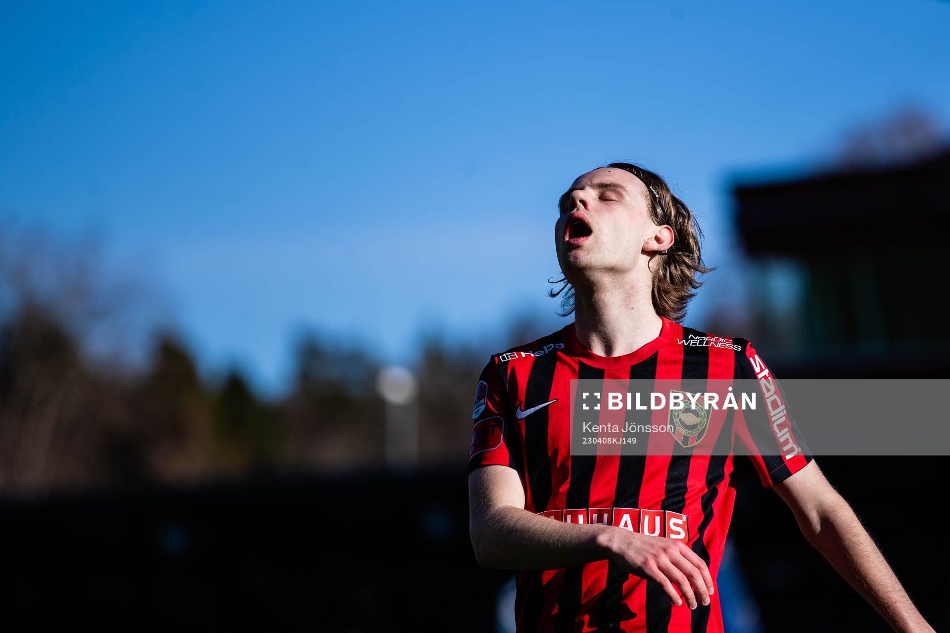Brommapojkarnas Oscar Pettersson deppar