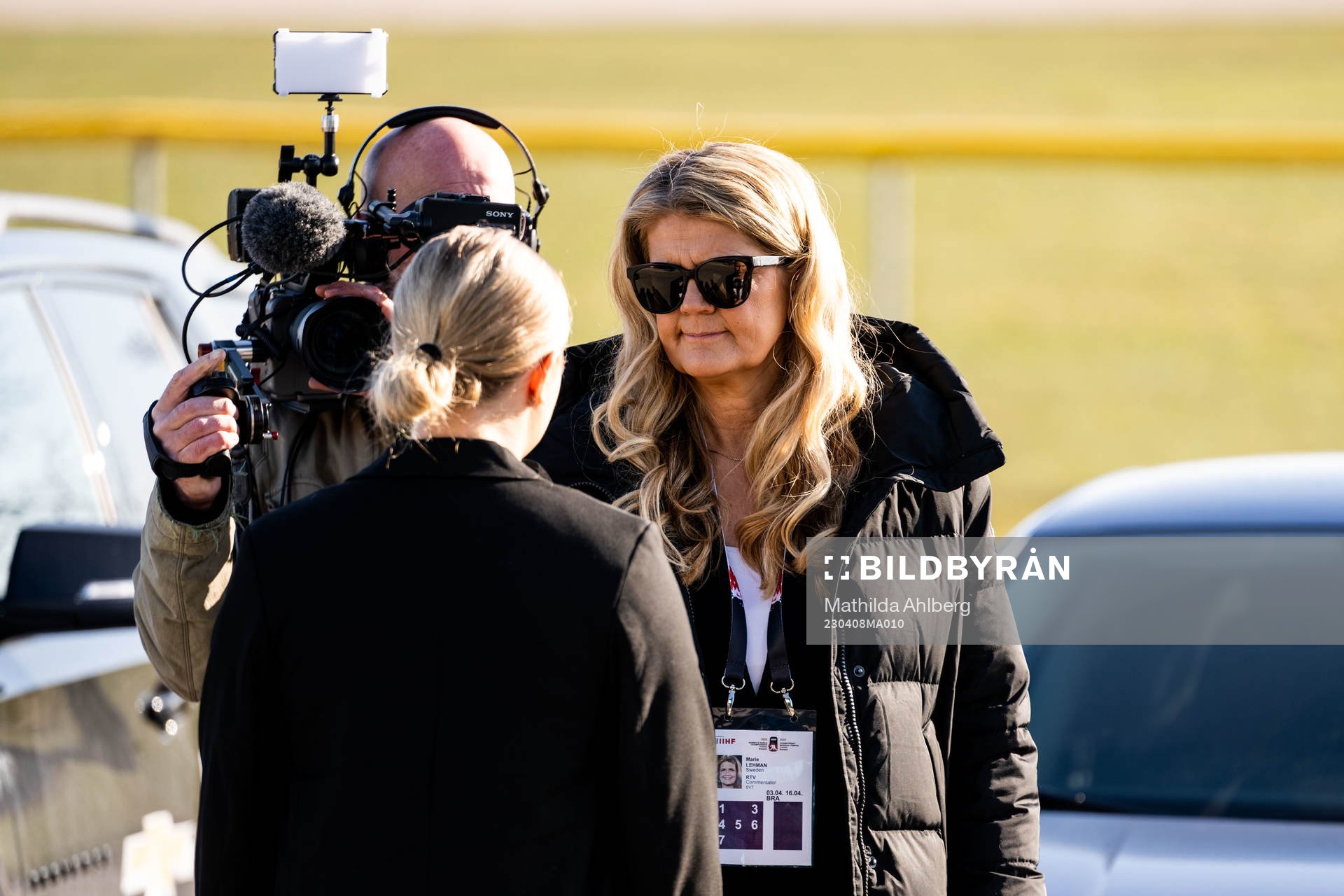 Marie Lehmann of Swedish broadcaster SVT