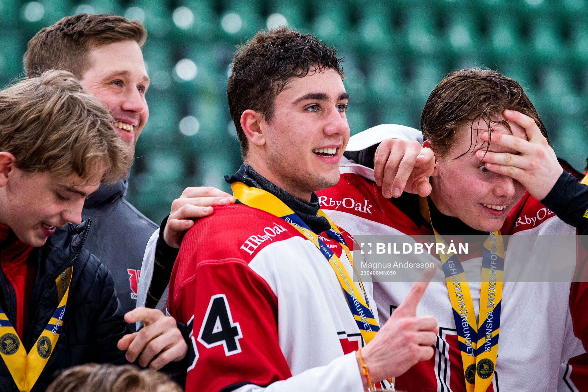 Örebros Johannes Frisk jublar