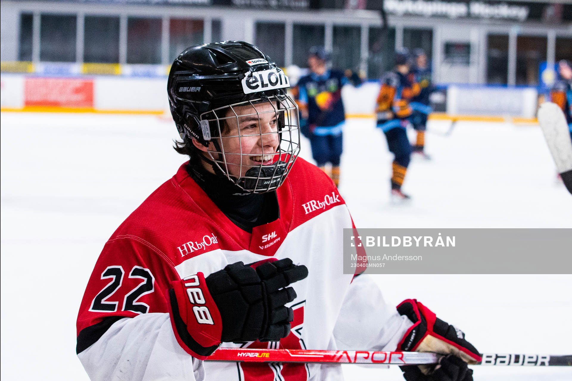 Örebros Tobias Öhman jublar