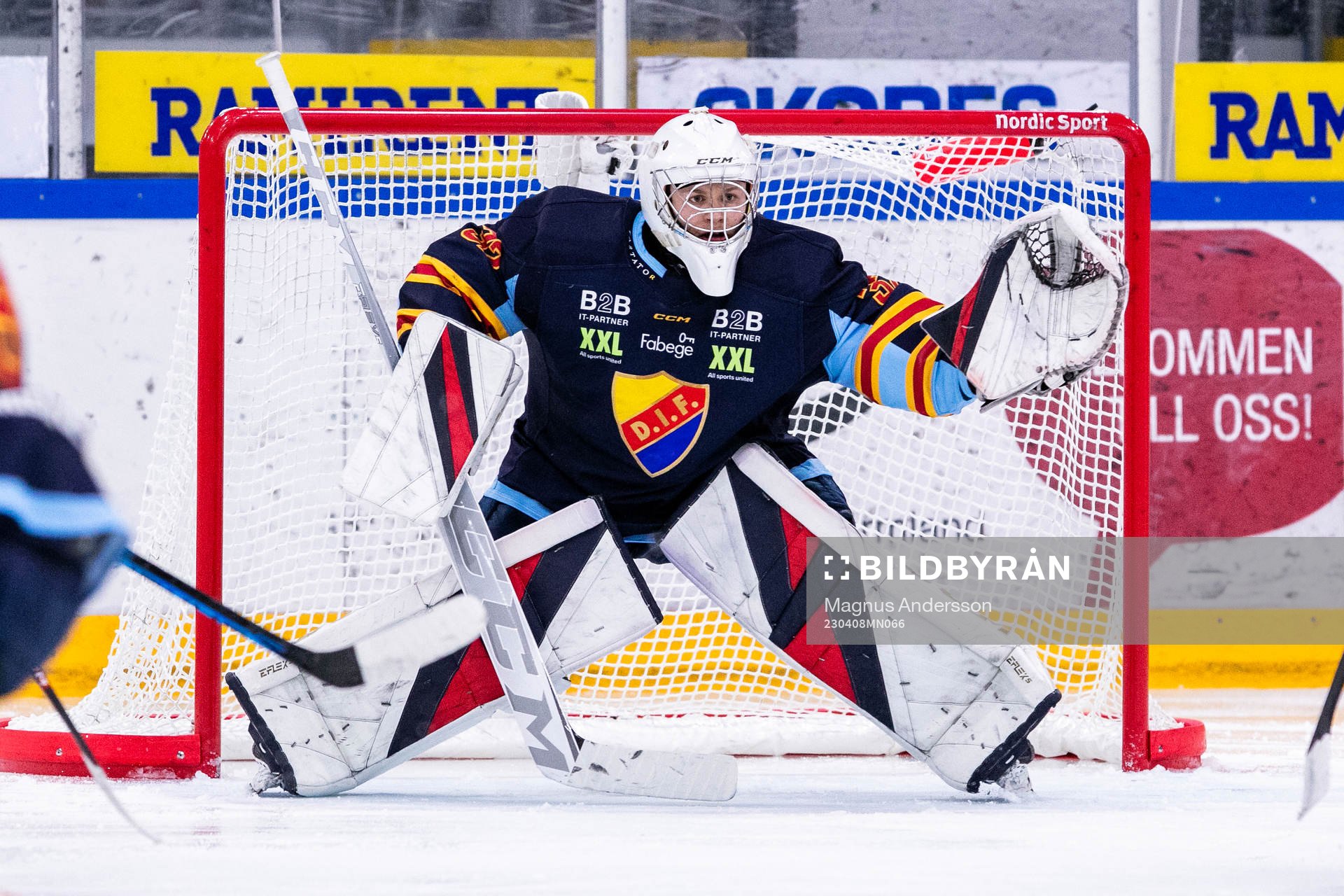 Djurgårdens målvakt Teodor Munther
