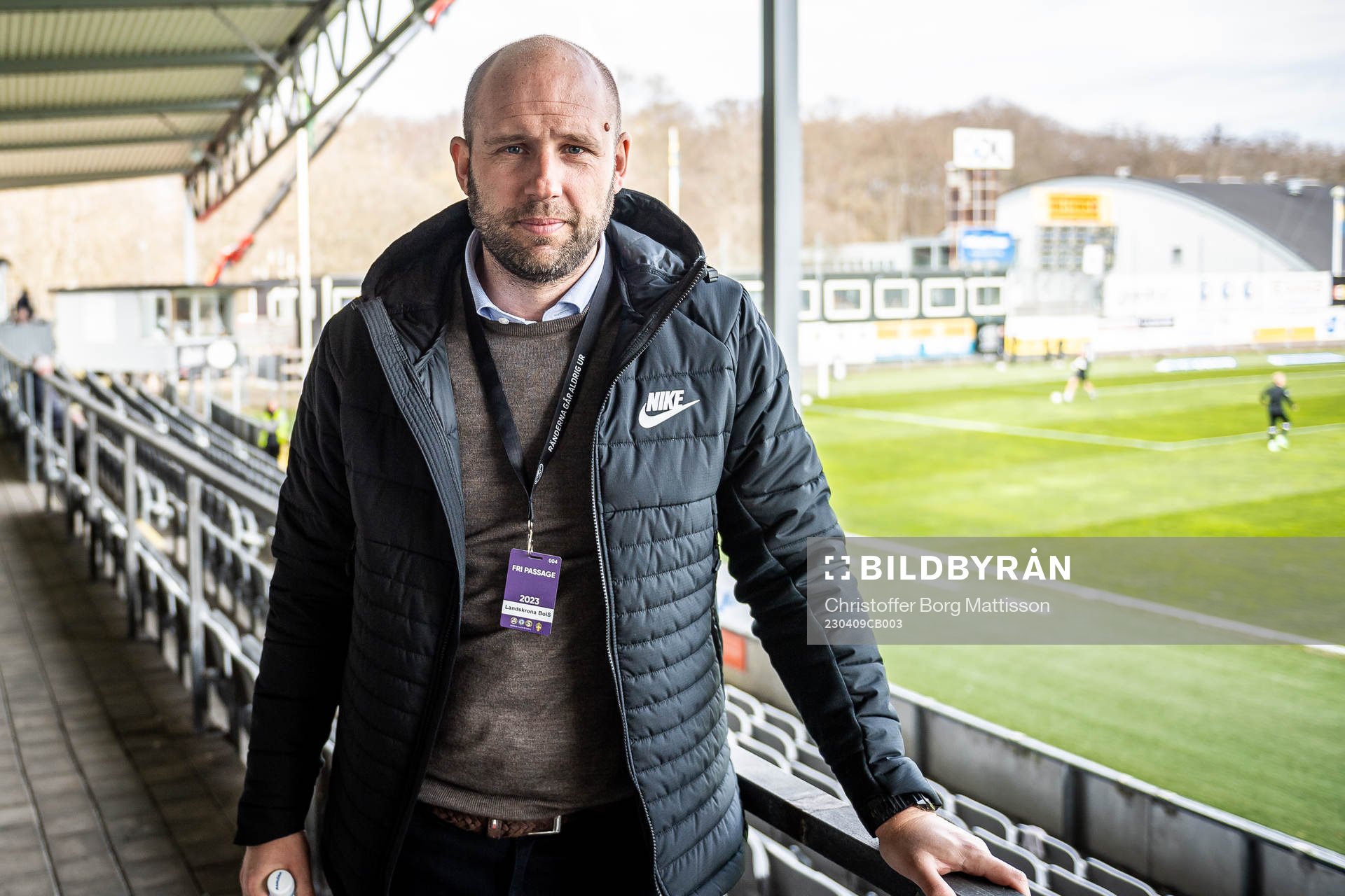 Landskronas klubbchef Michel Ekberg
