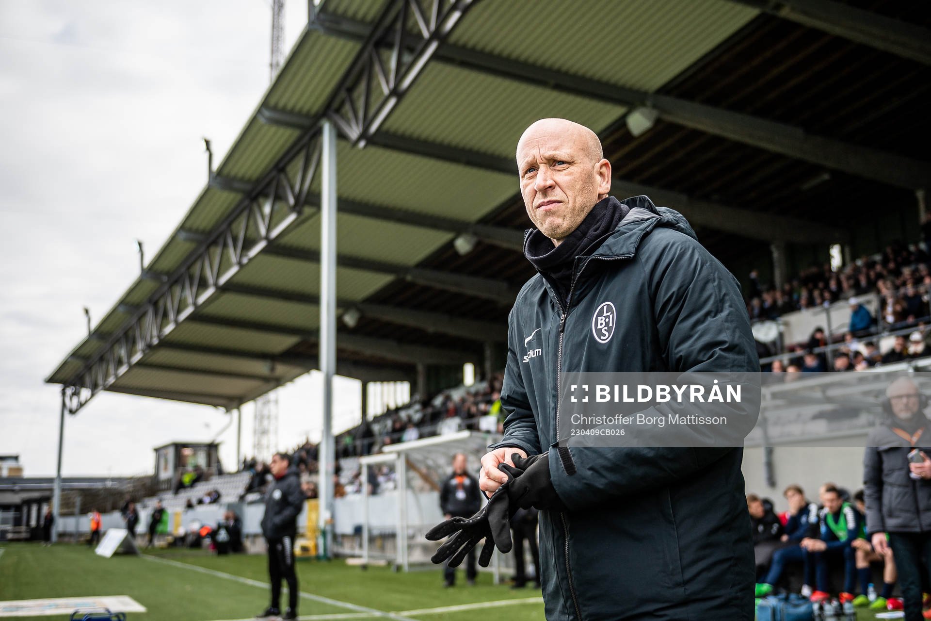 Landskronas tränare Billy Magnusson