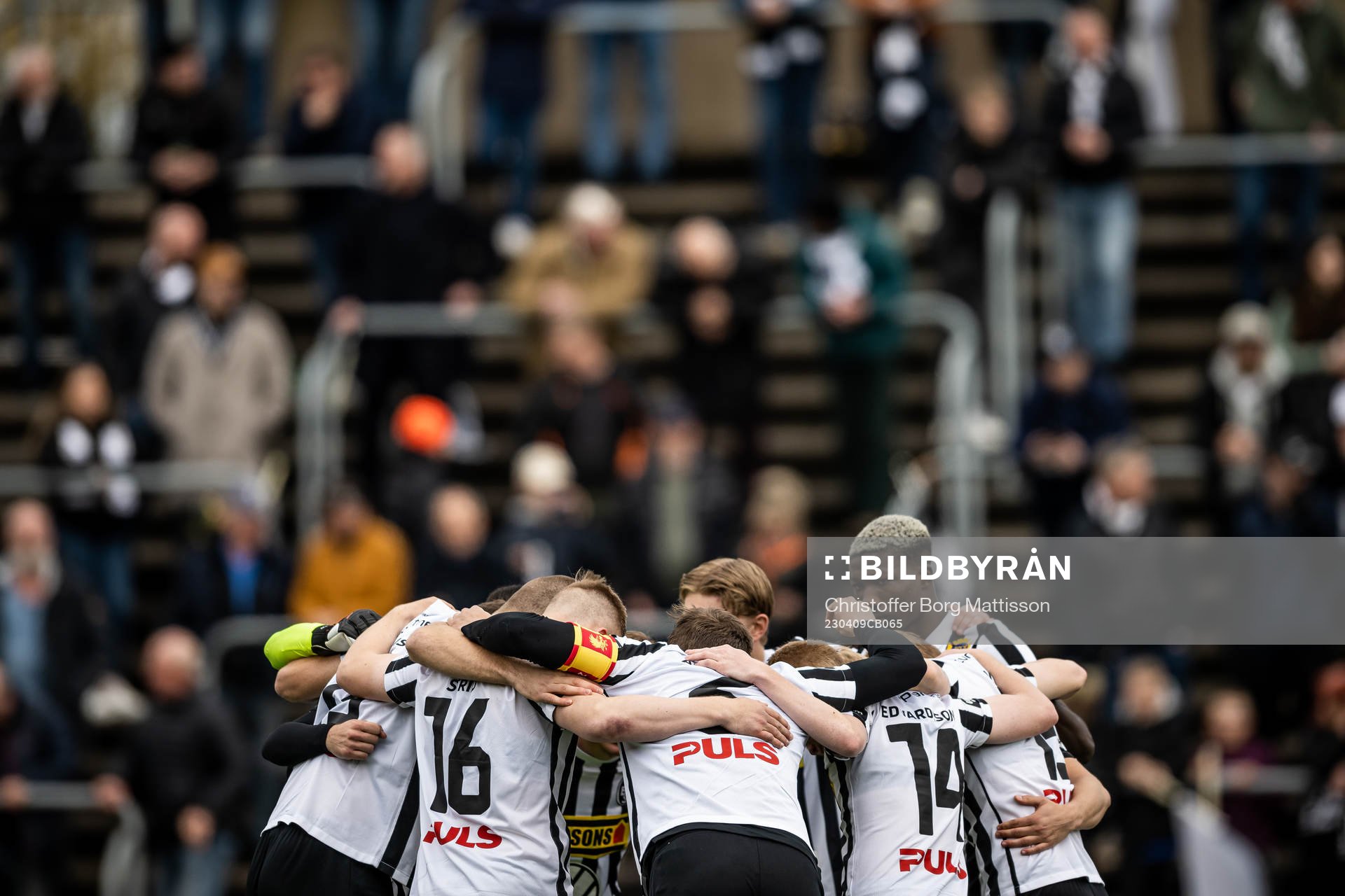 Landskronas spelare samlas
