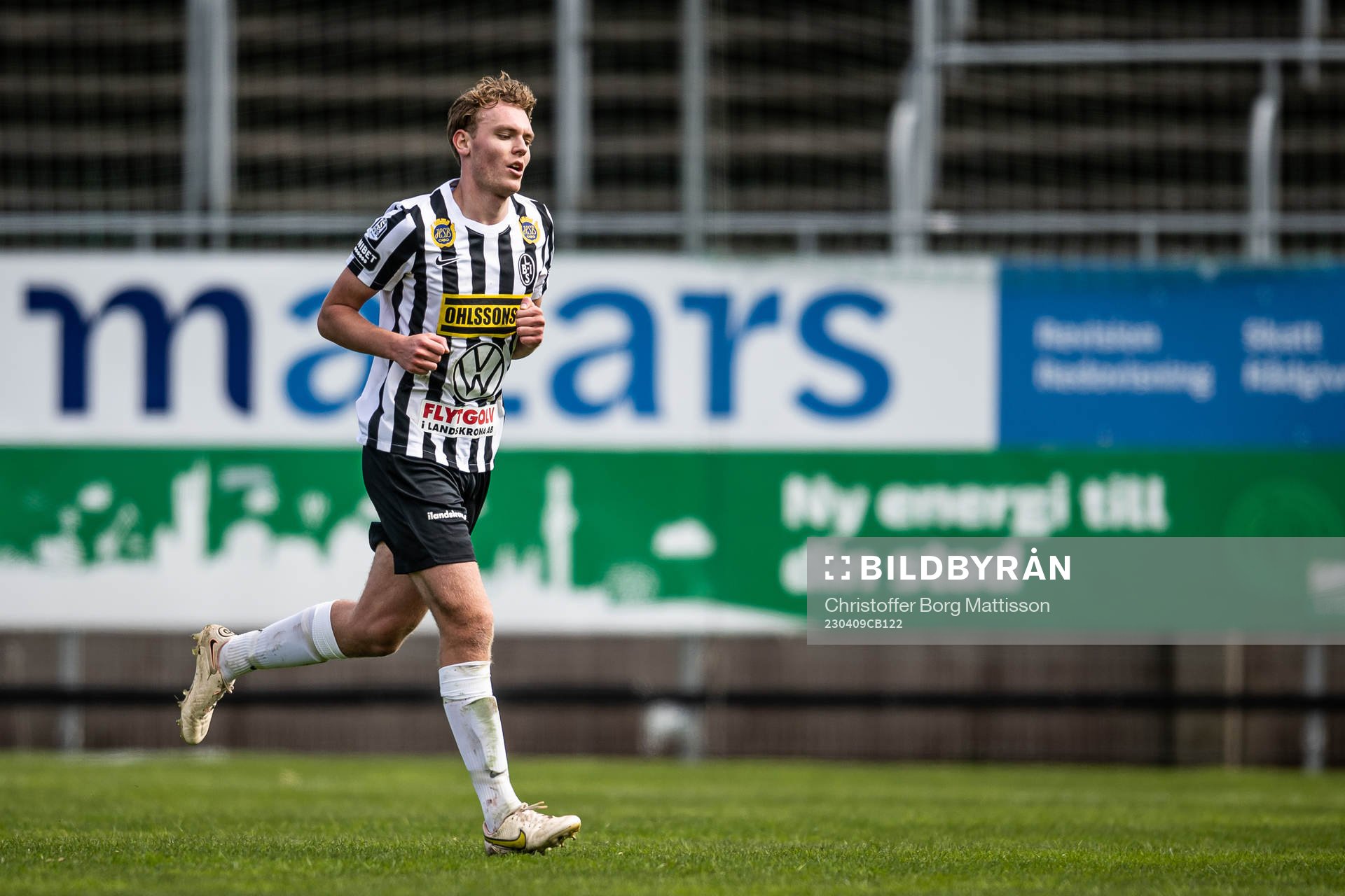 Landskronas Melker Jonsson deppar
