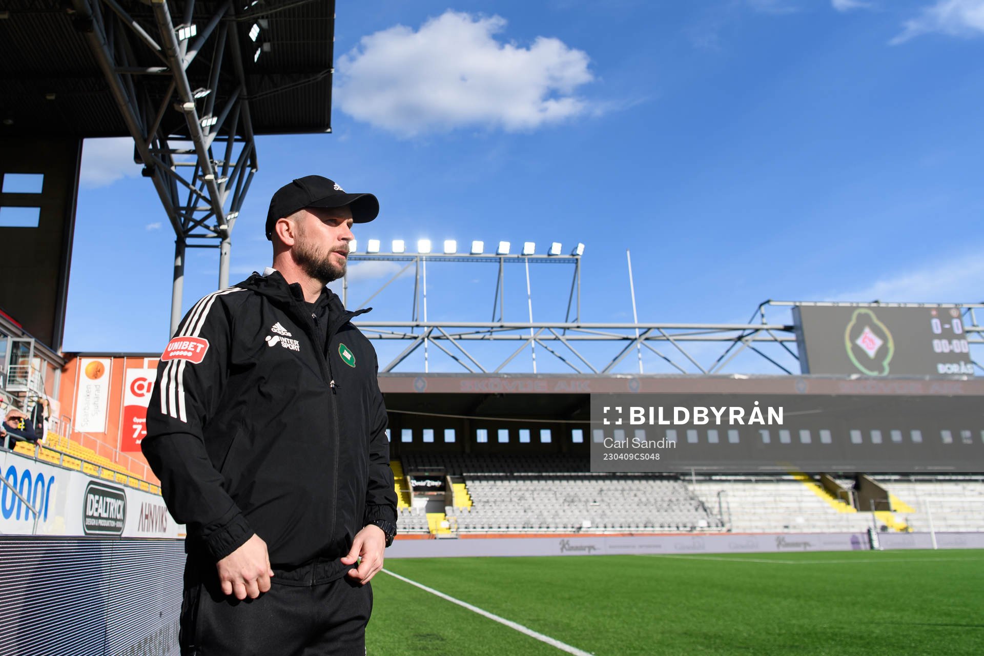 Skövde AIKs tränare Tobias Linderoth