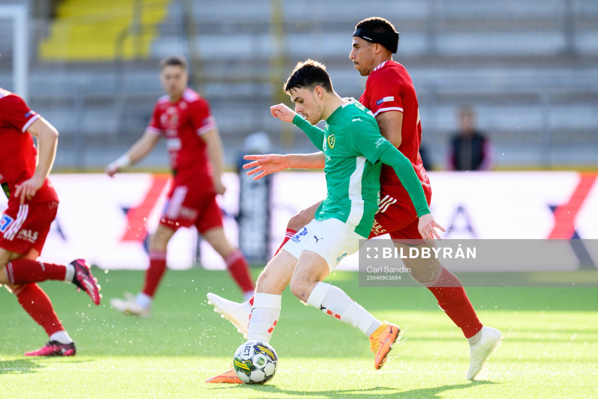 Jönköpings Södras Samuel Adrian och Skövde AIKs Emil