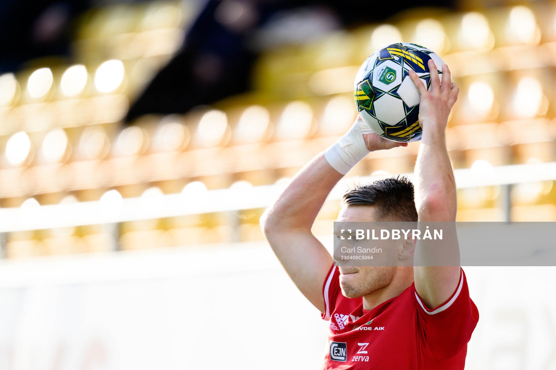 Skövde AIKs Gustav Broman