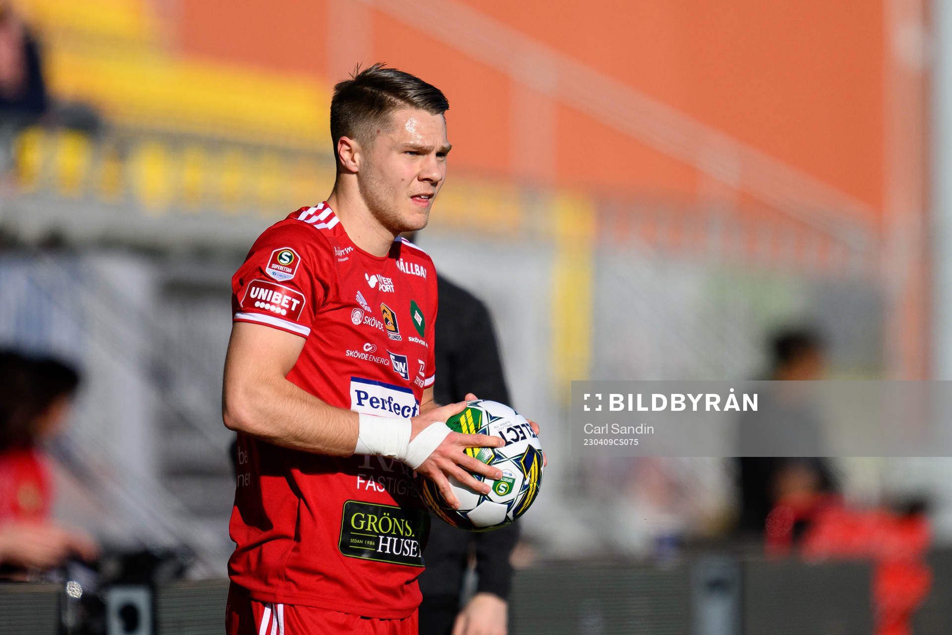 Skövde AIKs Gustav Broman