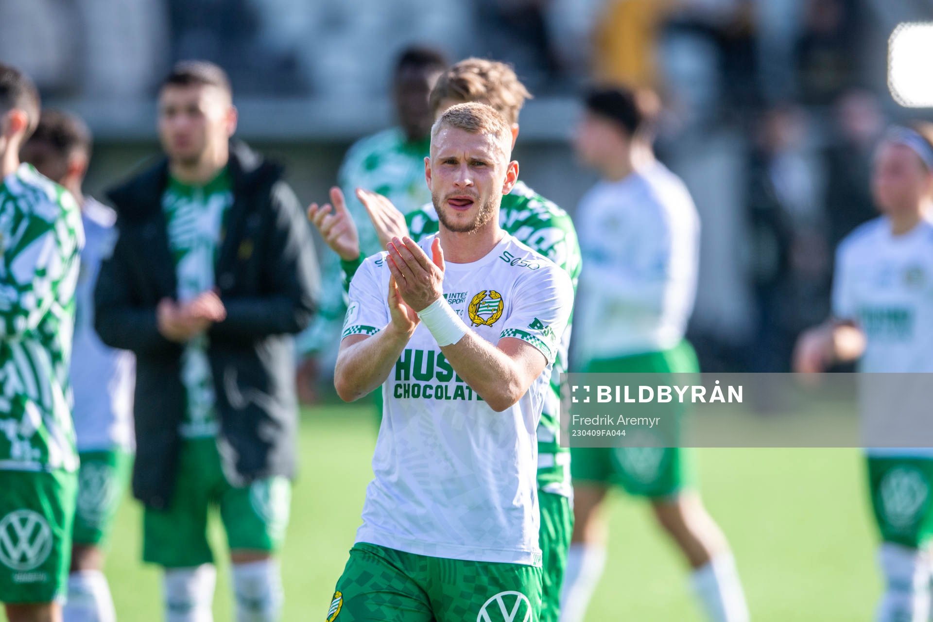 Hammarbys Simon Strand deppar