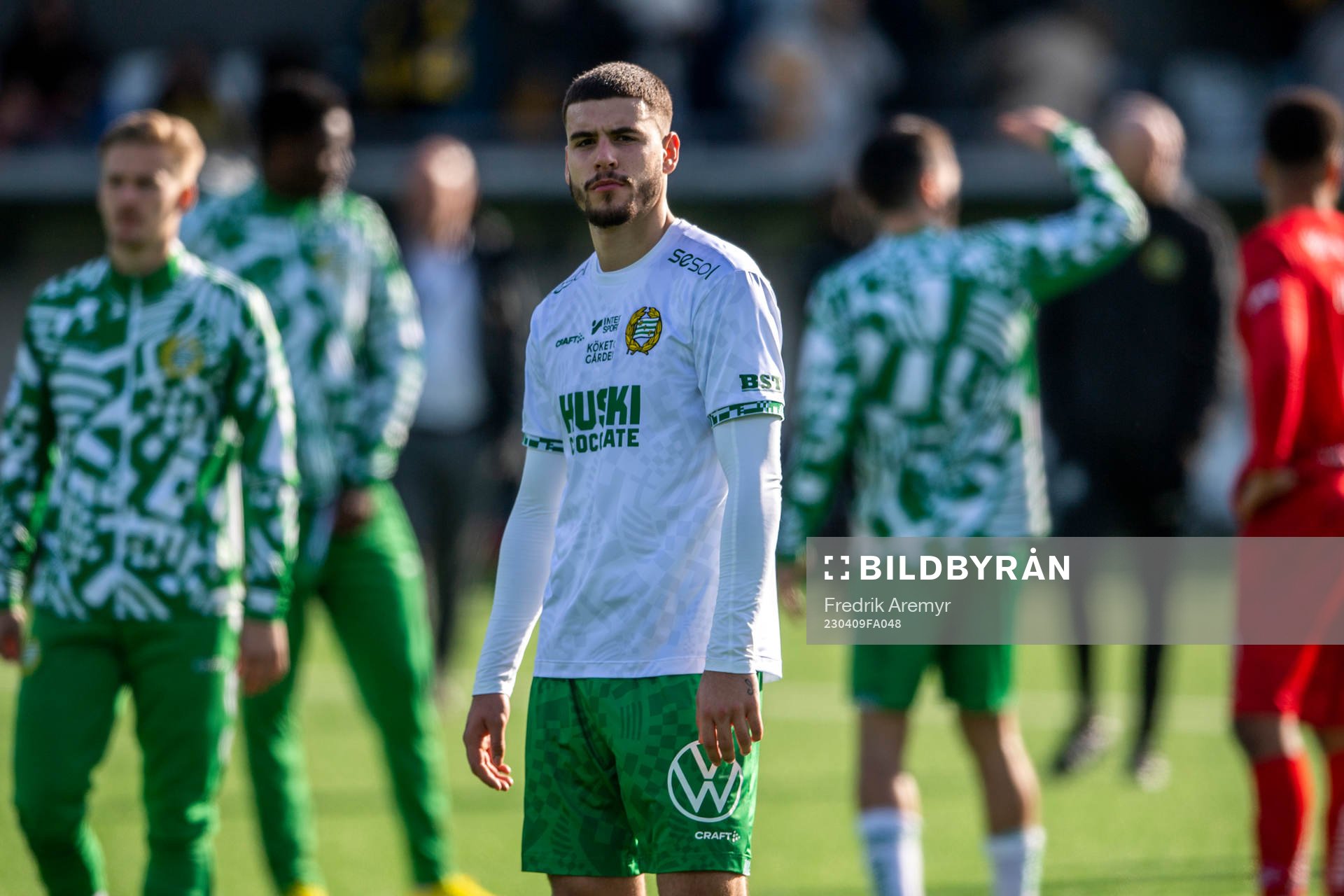 Hammarbys Viktor Djukanovic deppar