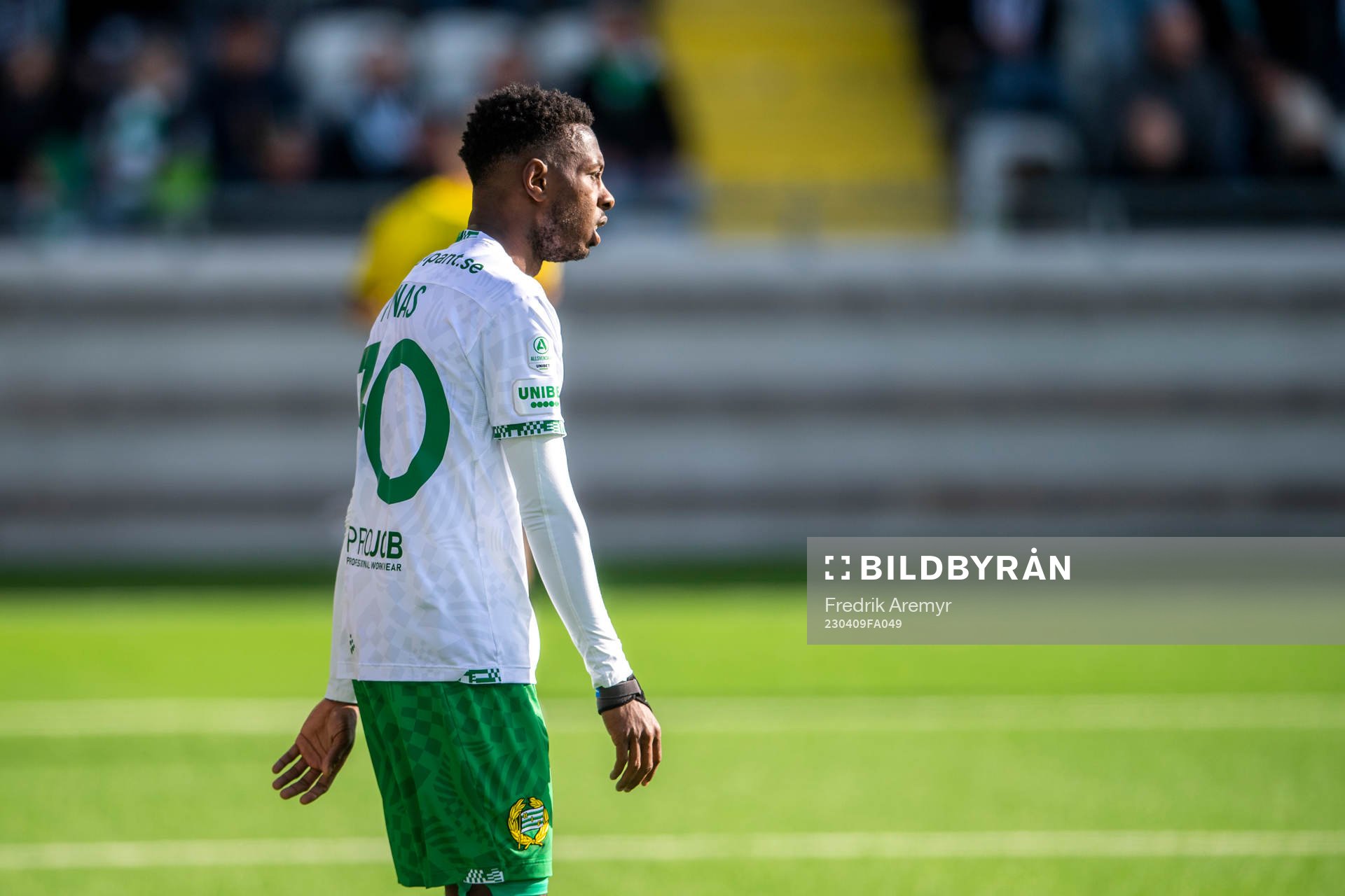 Hammarbys Shaquille Pinas deppar