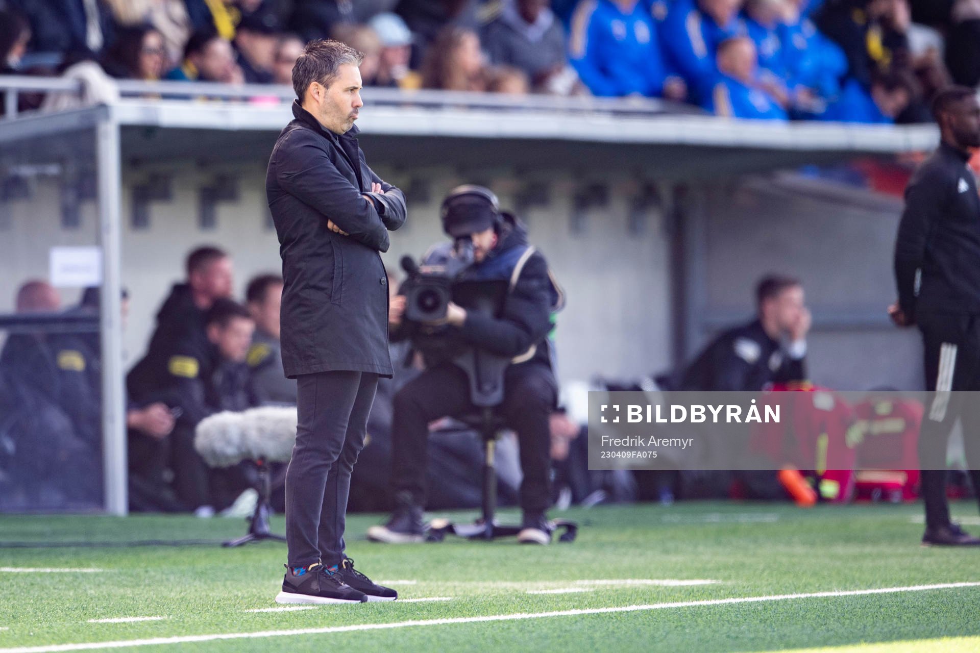 Hammarbys tränare Marti Cifuentes deppar
