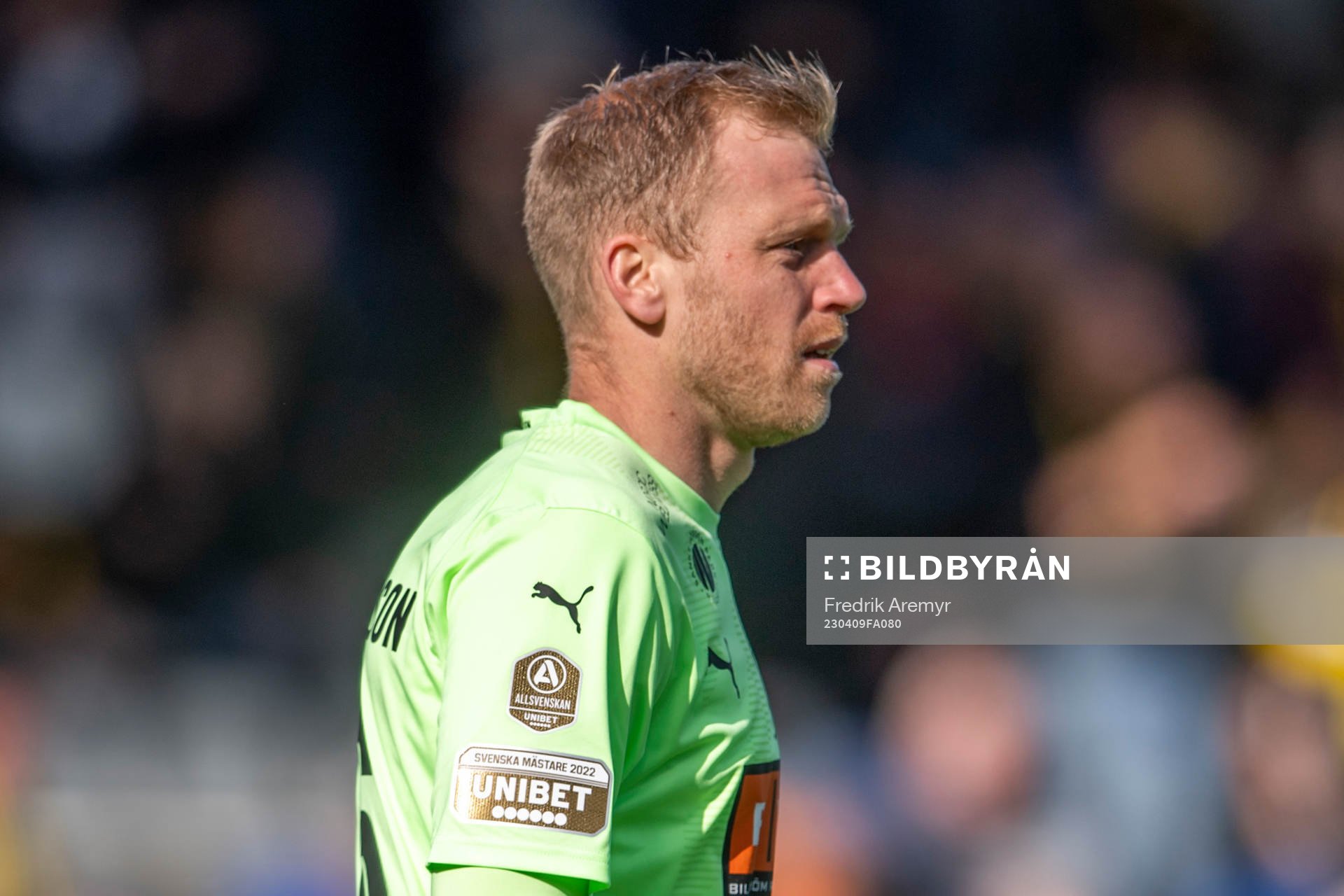 Häckens målvakt Peter Abrahamsson