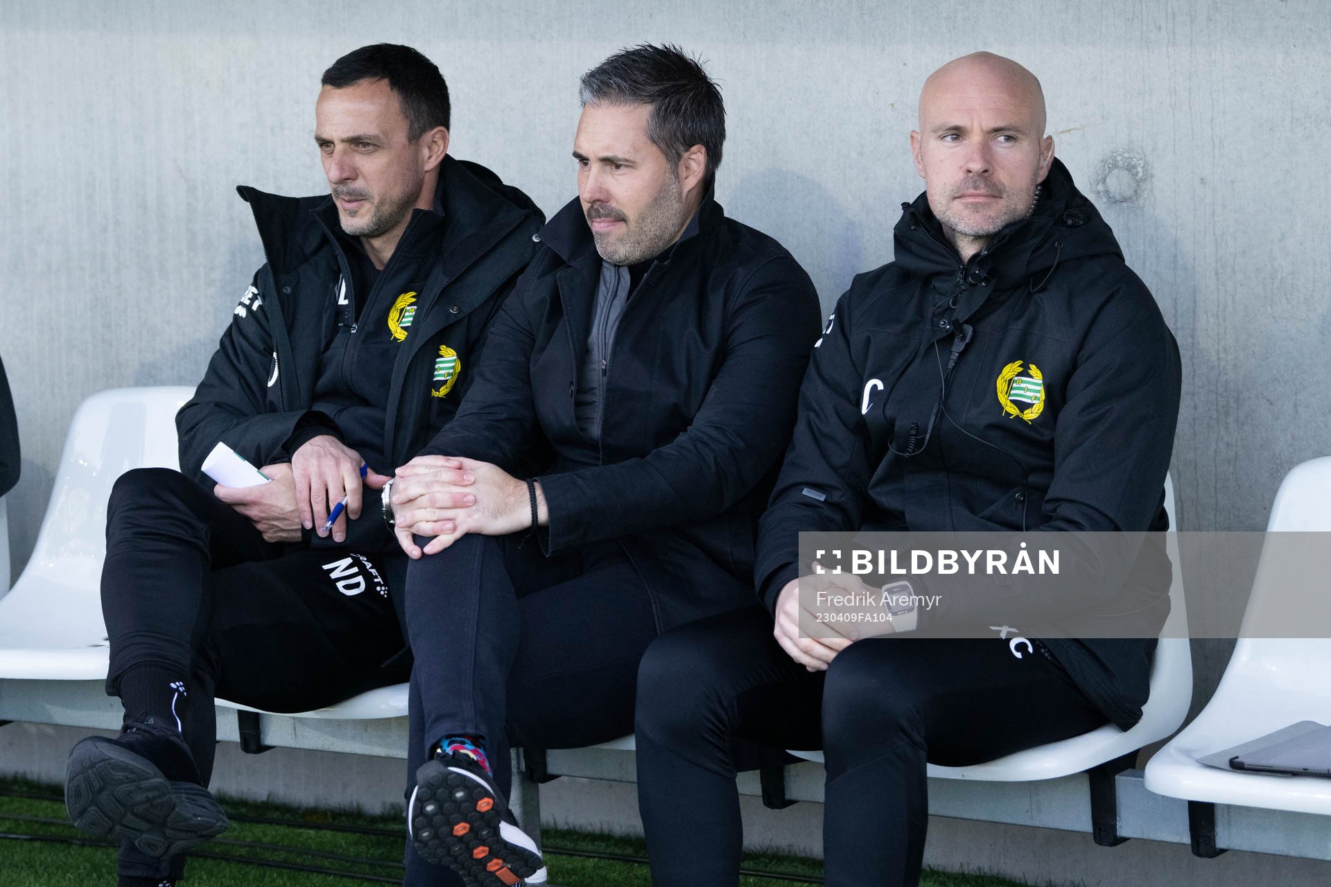 Hammarbys assisterande tränare Nenad Djordjevic , tränare