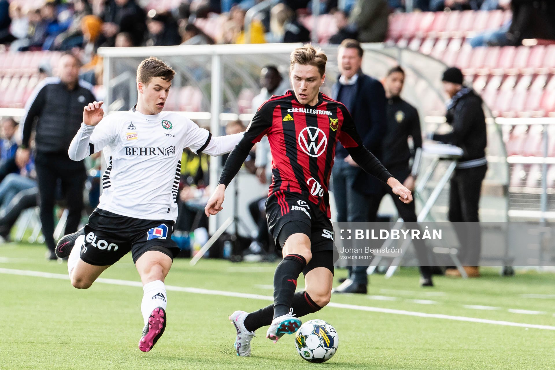 Örebros Samuel Dahl och Östersunds Jakob Johnsson
