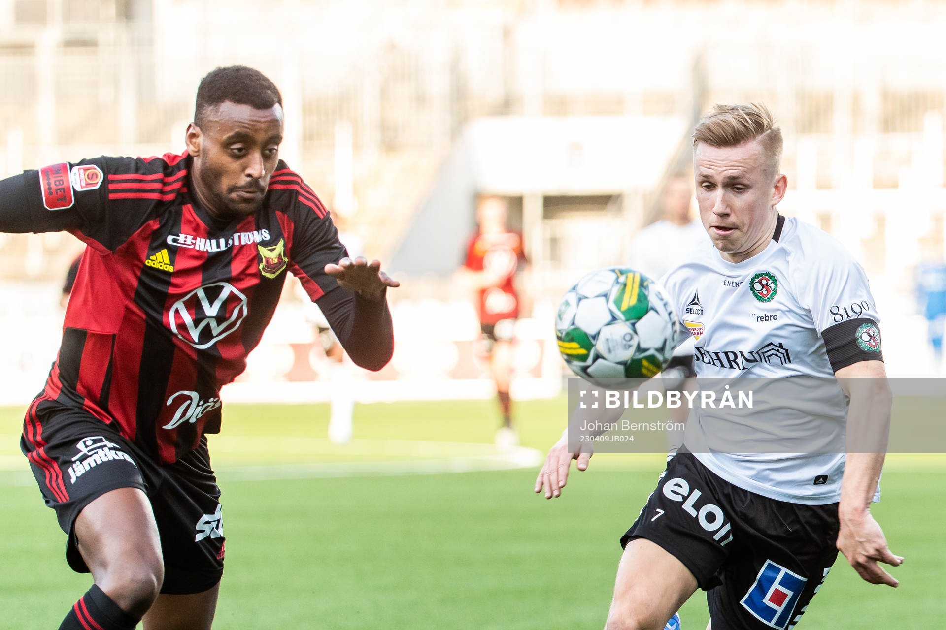 Östersunds Theodore Rask och Örebros David Seger