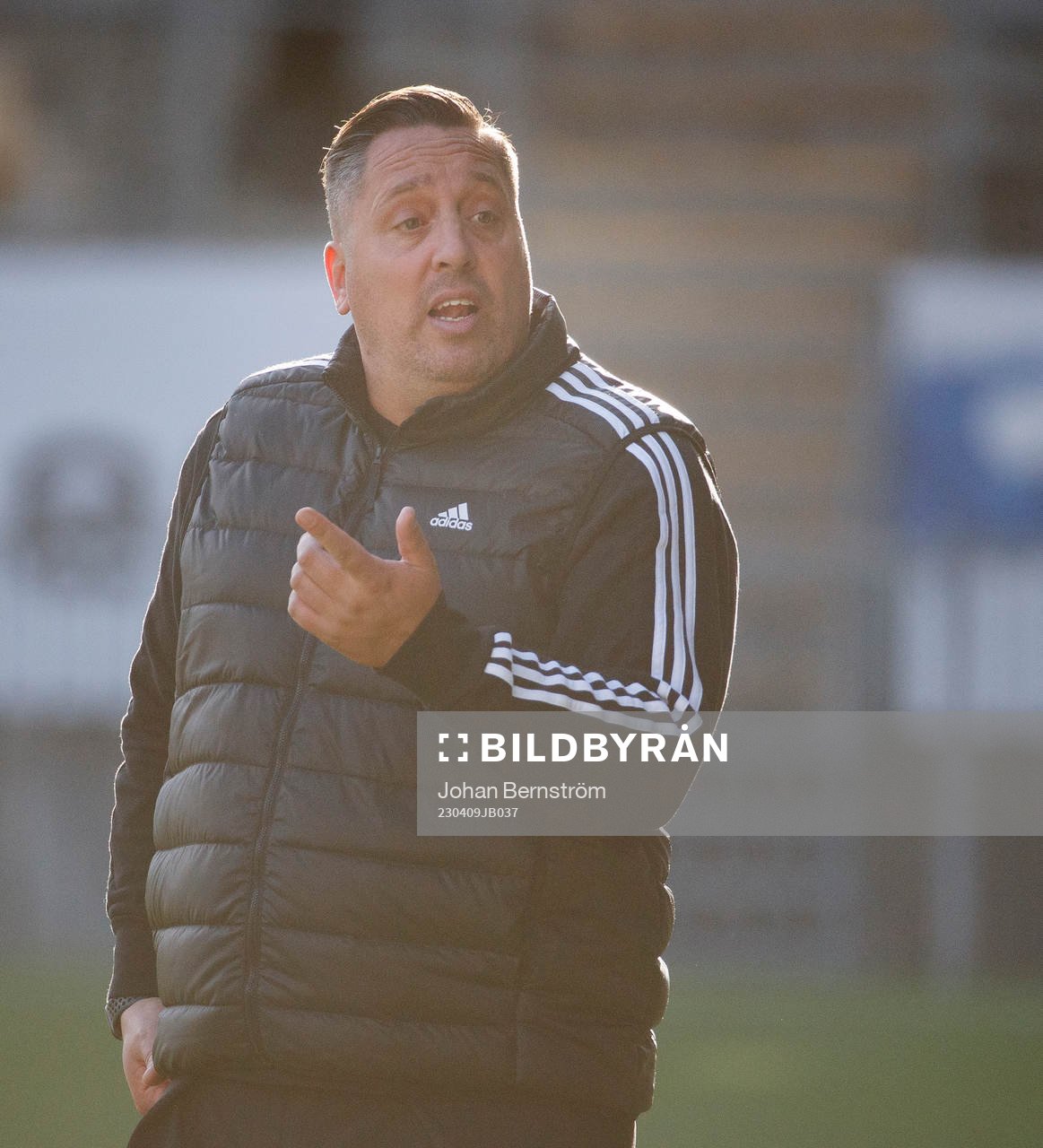 Östersunds tränare Magnus Powell