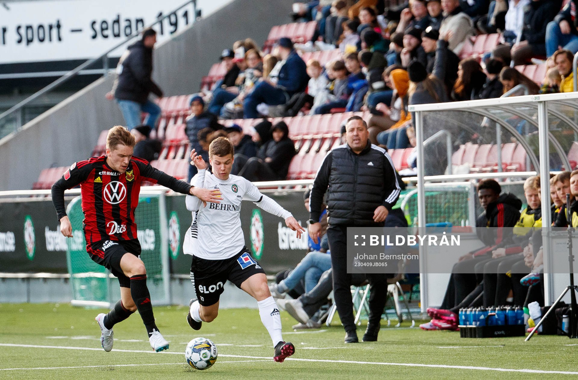 Östersunds Jakob Johnsson och Örebros Samuel Dahl