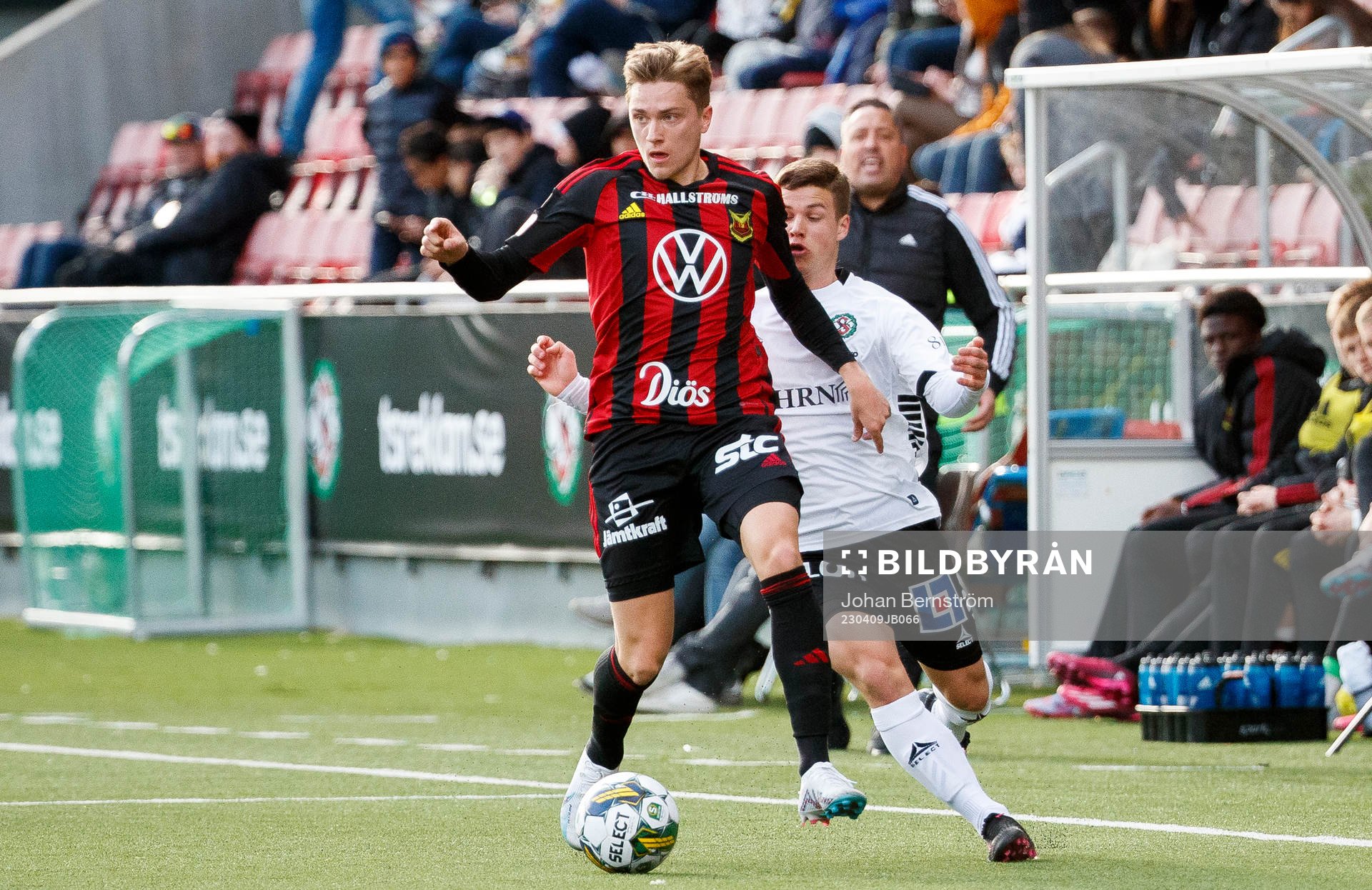 Östersunds Jakob Johnsson och Örebros Samuel Dahl