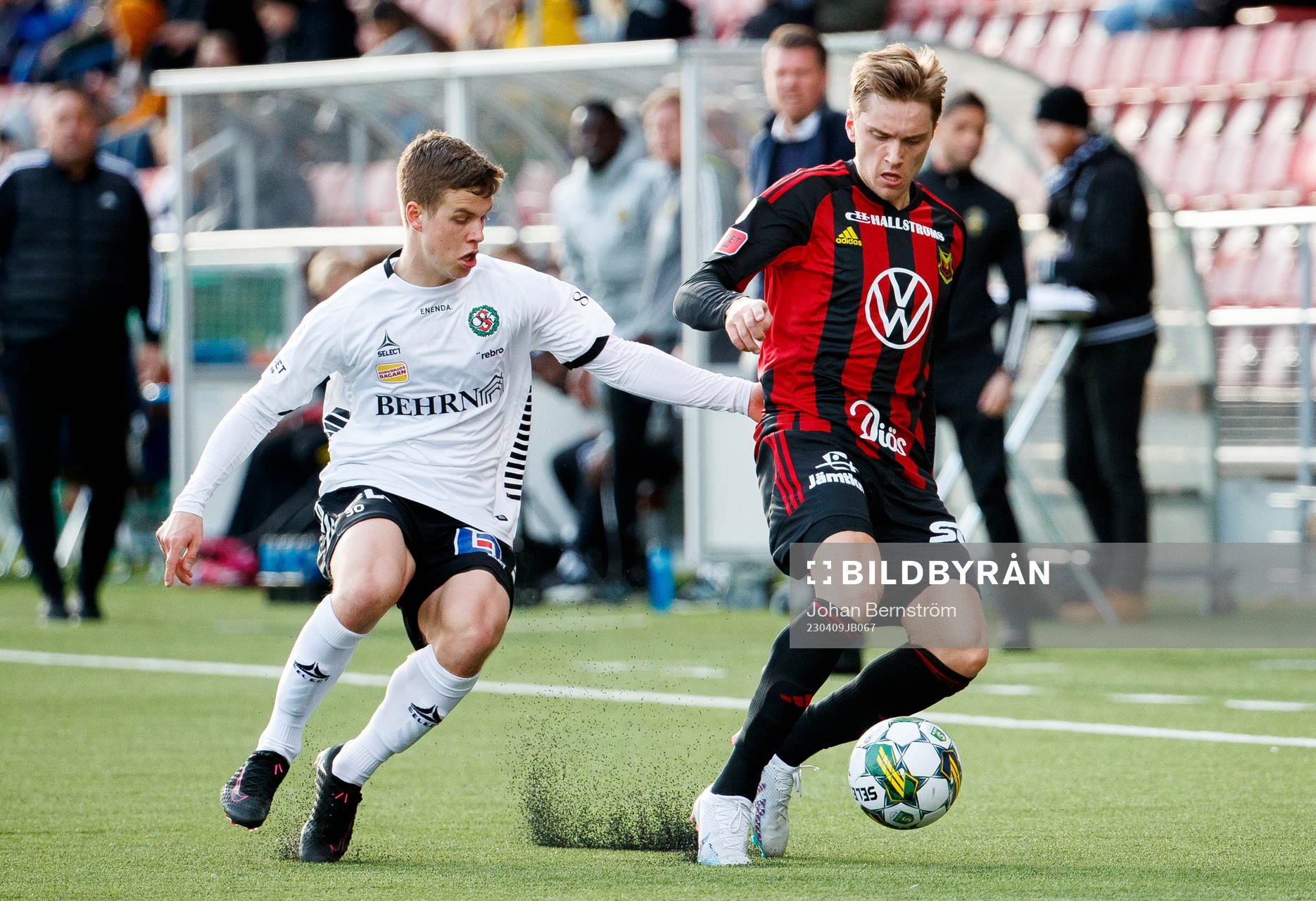 Östersunds Jakob Johnsson och Örebros Samuel Dahl