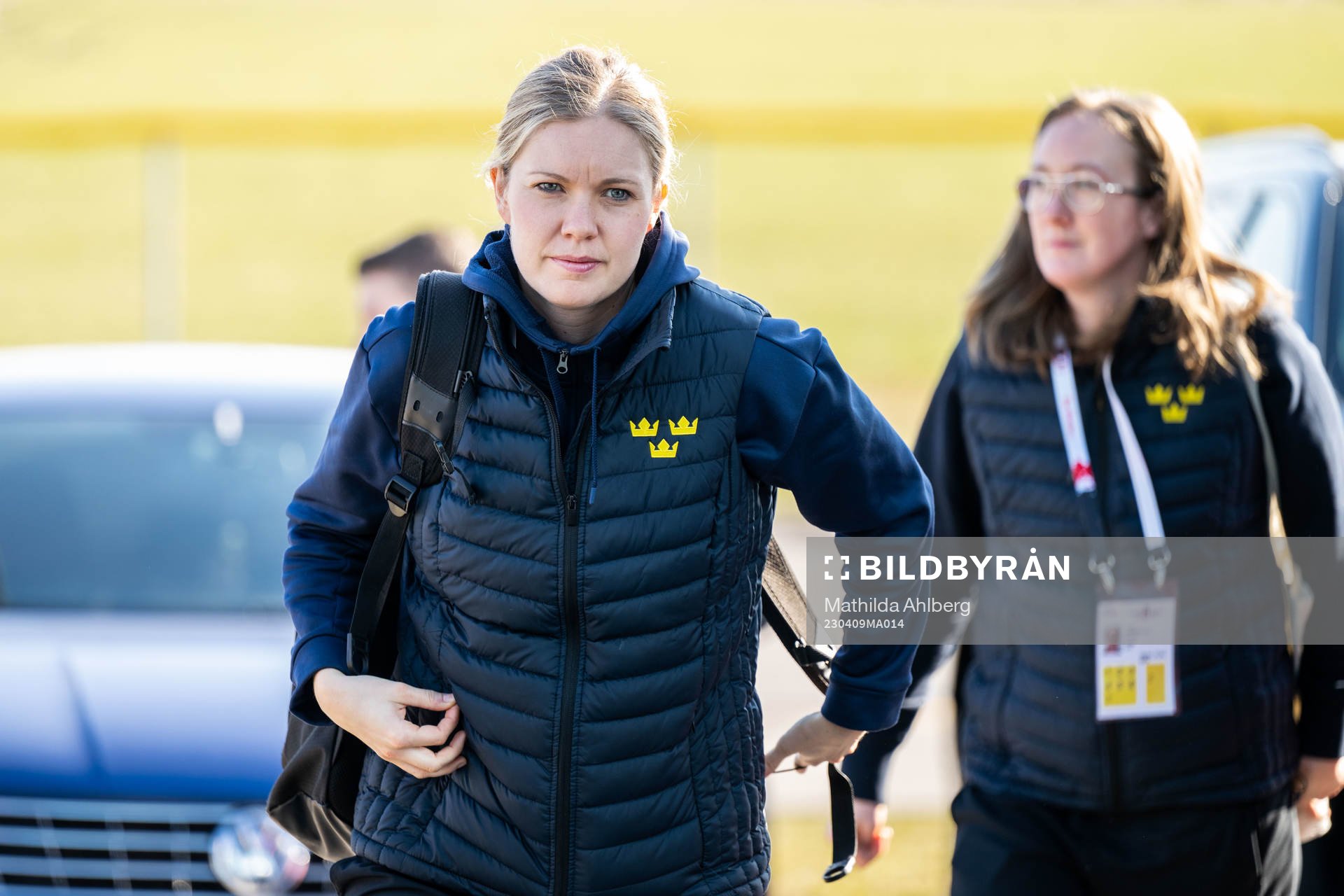 Physiotherapist Erica Svensson of Sweden