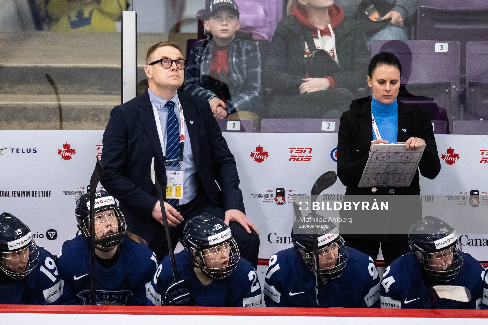 Head coach Juuso Toivola of Finland