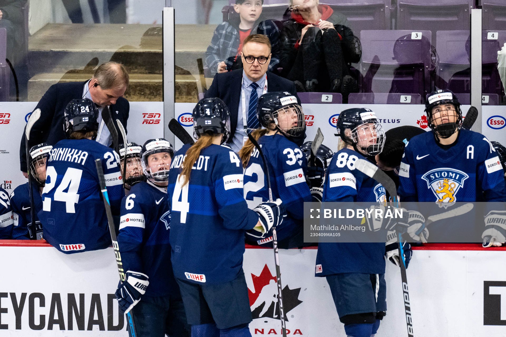 Head coach Juuso Toivola of Finland