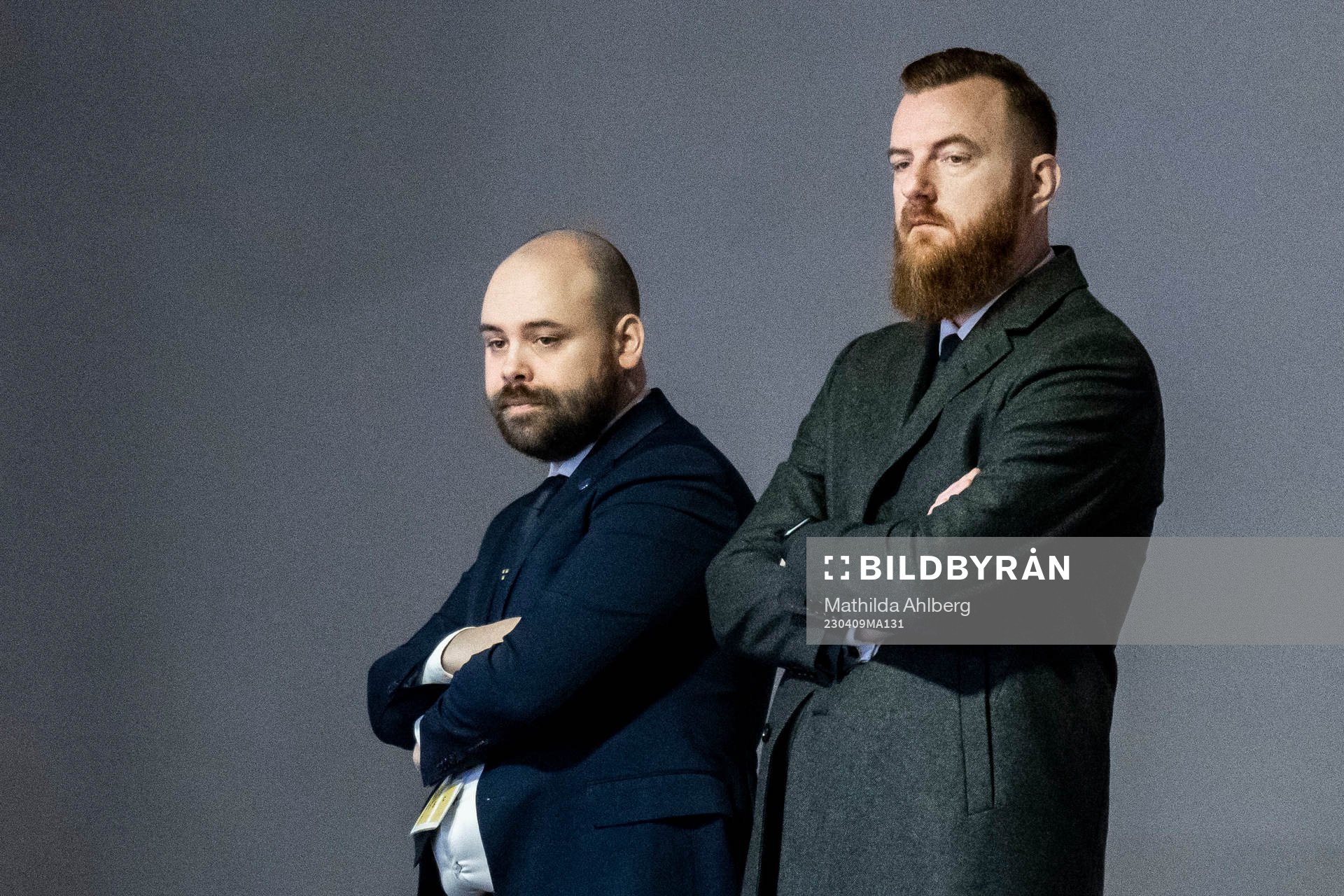 Media manager Gustaf Douhan and General Manager Anders