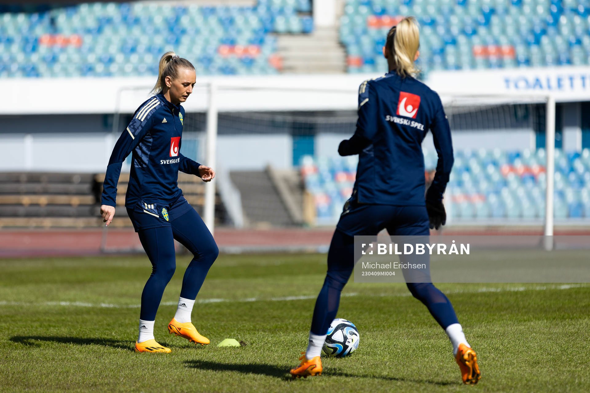 Stina Blackstenius of Sweden