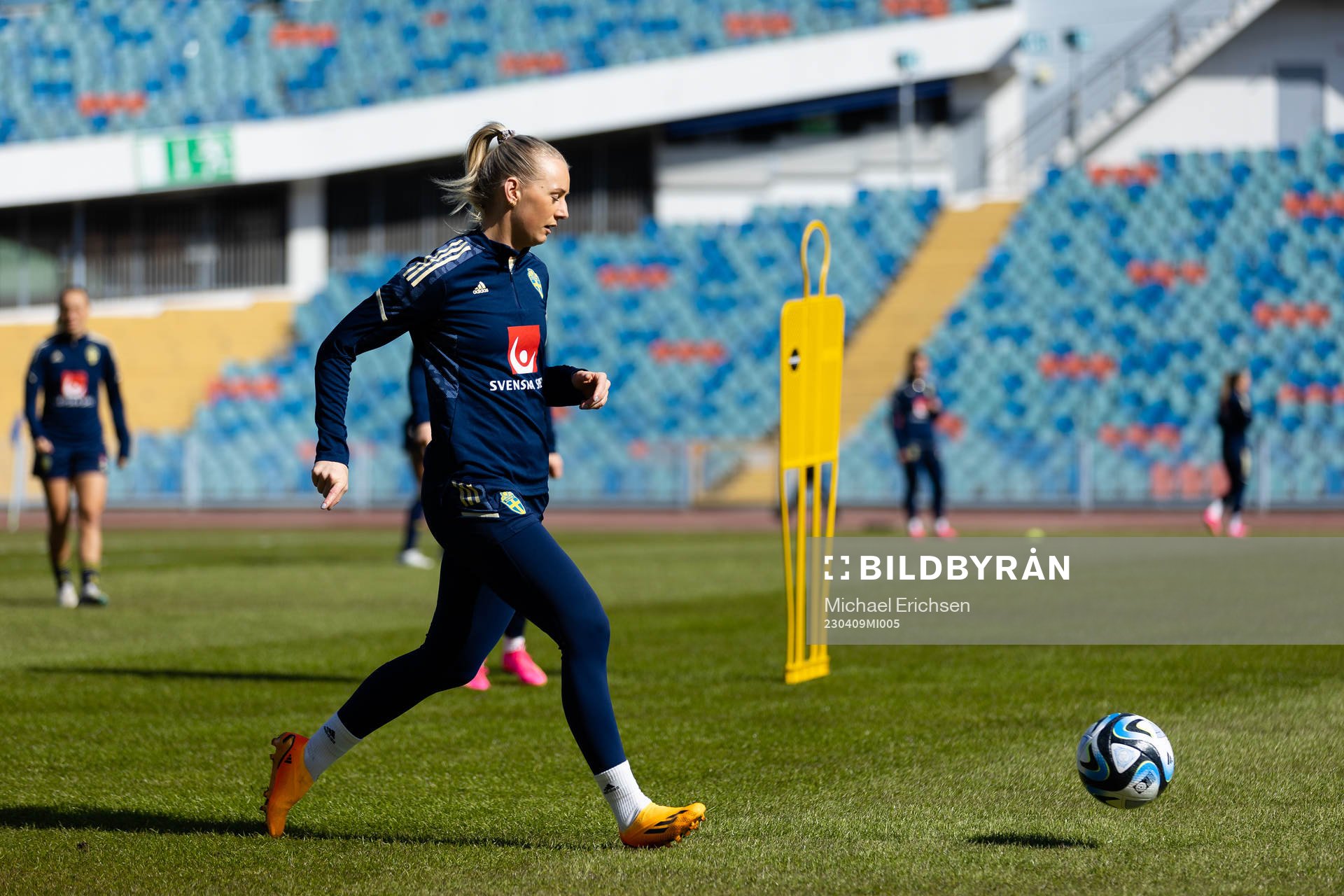 Stina Blackstenius of Sweden